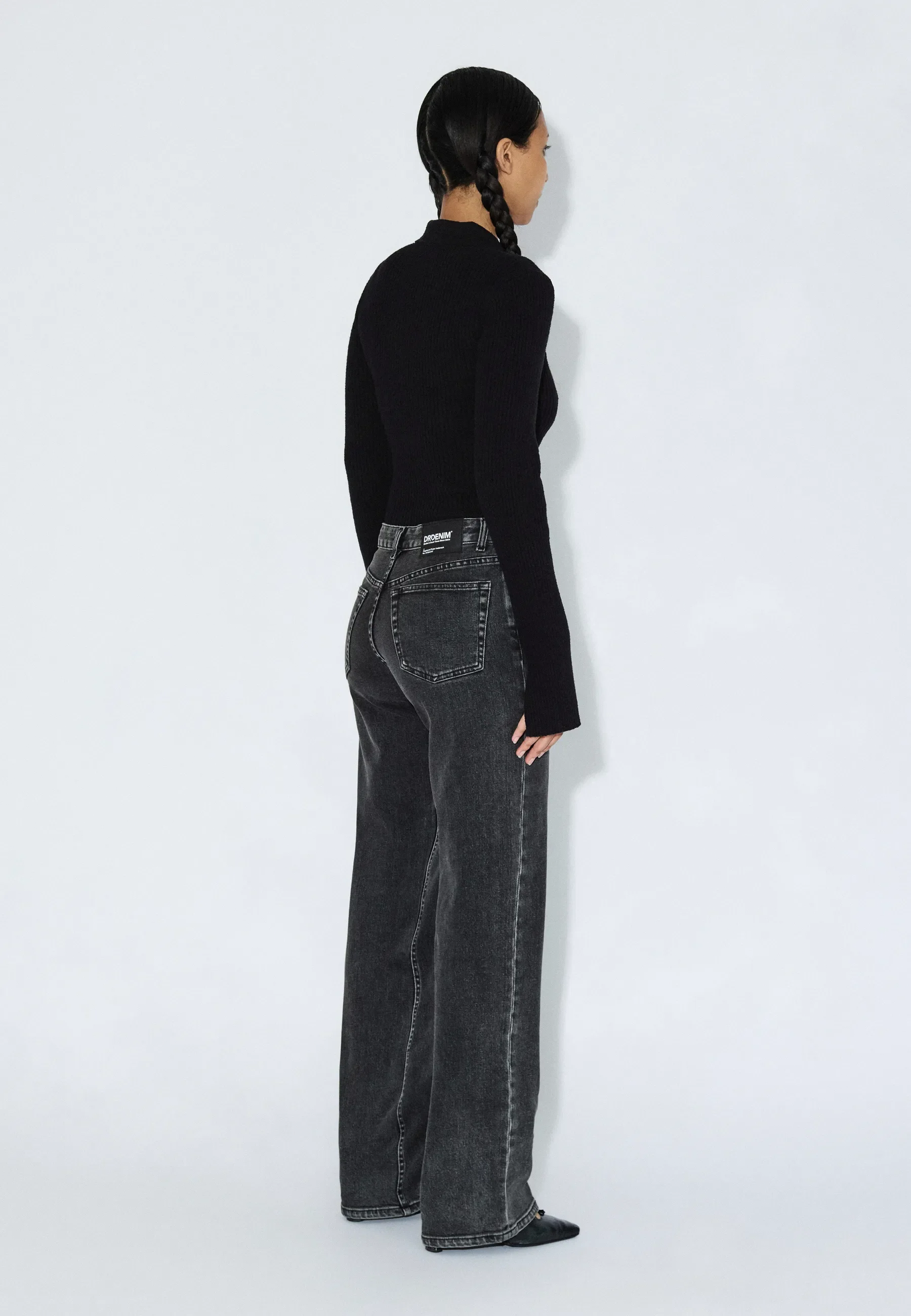 Addy Mid Straight - Tar Aged Black - Image 4