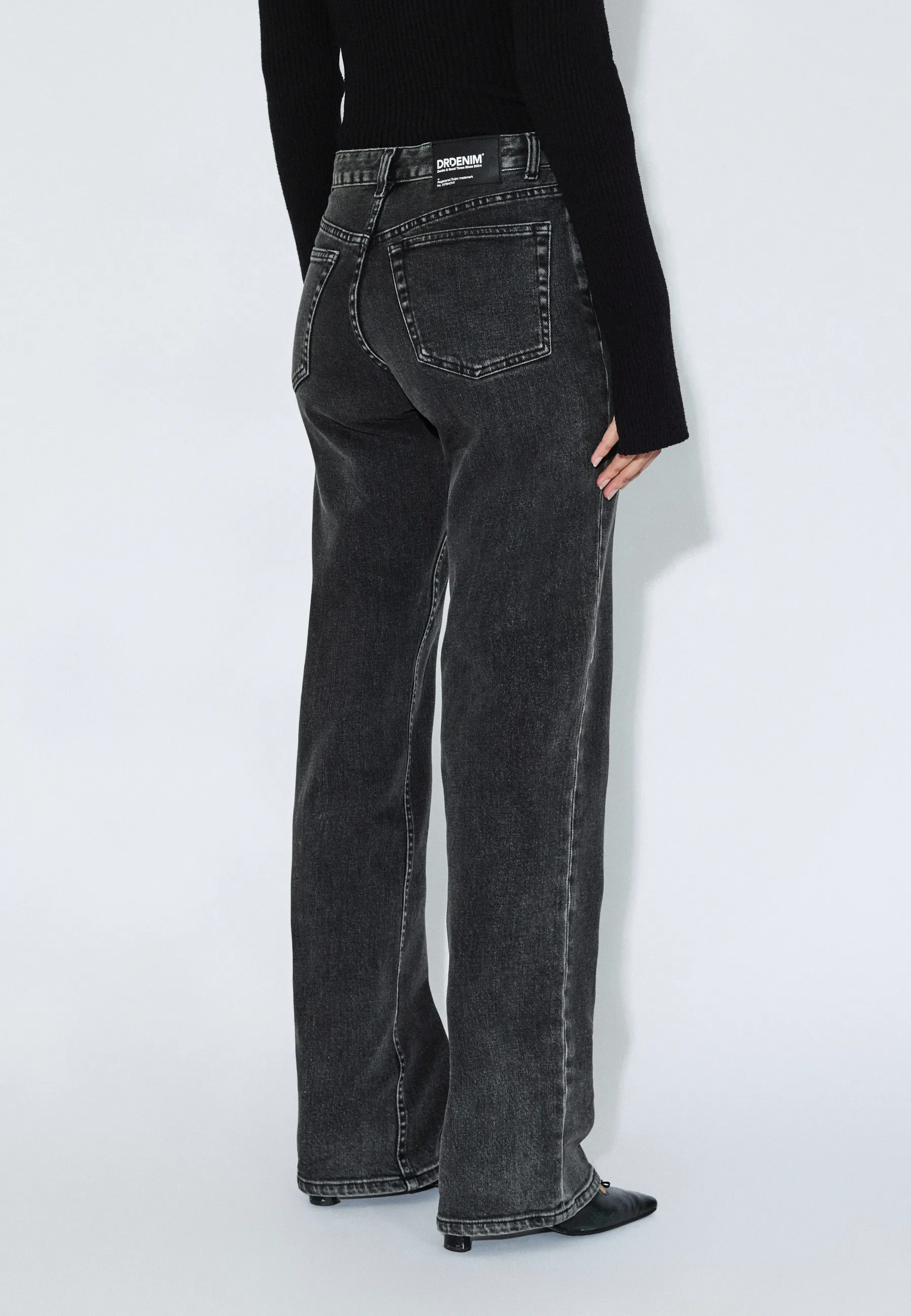 Addy Mid Straight - Tar Aged Black - Image 6
