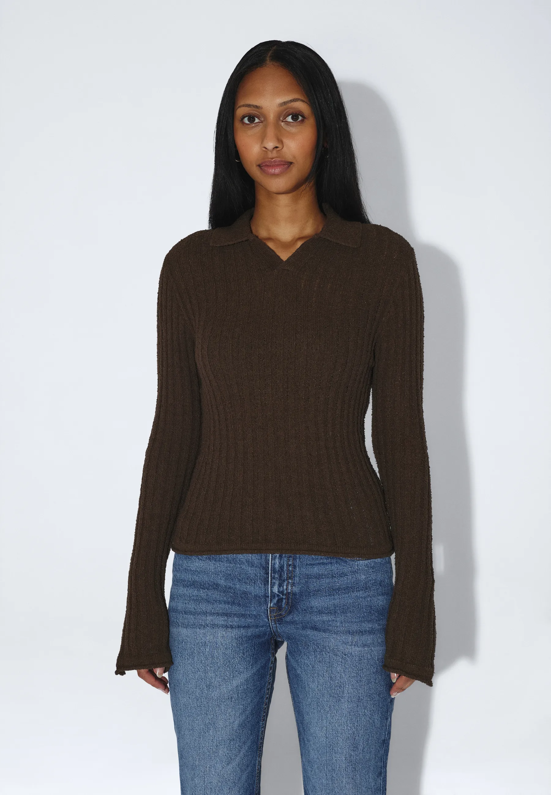 Aiya Sweater - Brown - Image 7