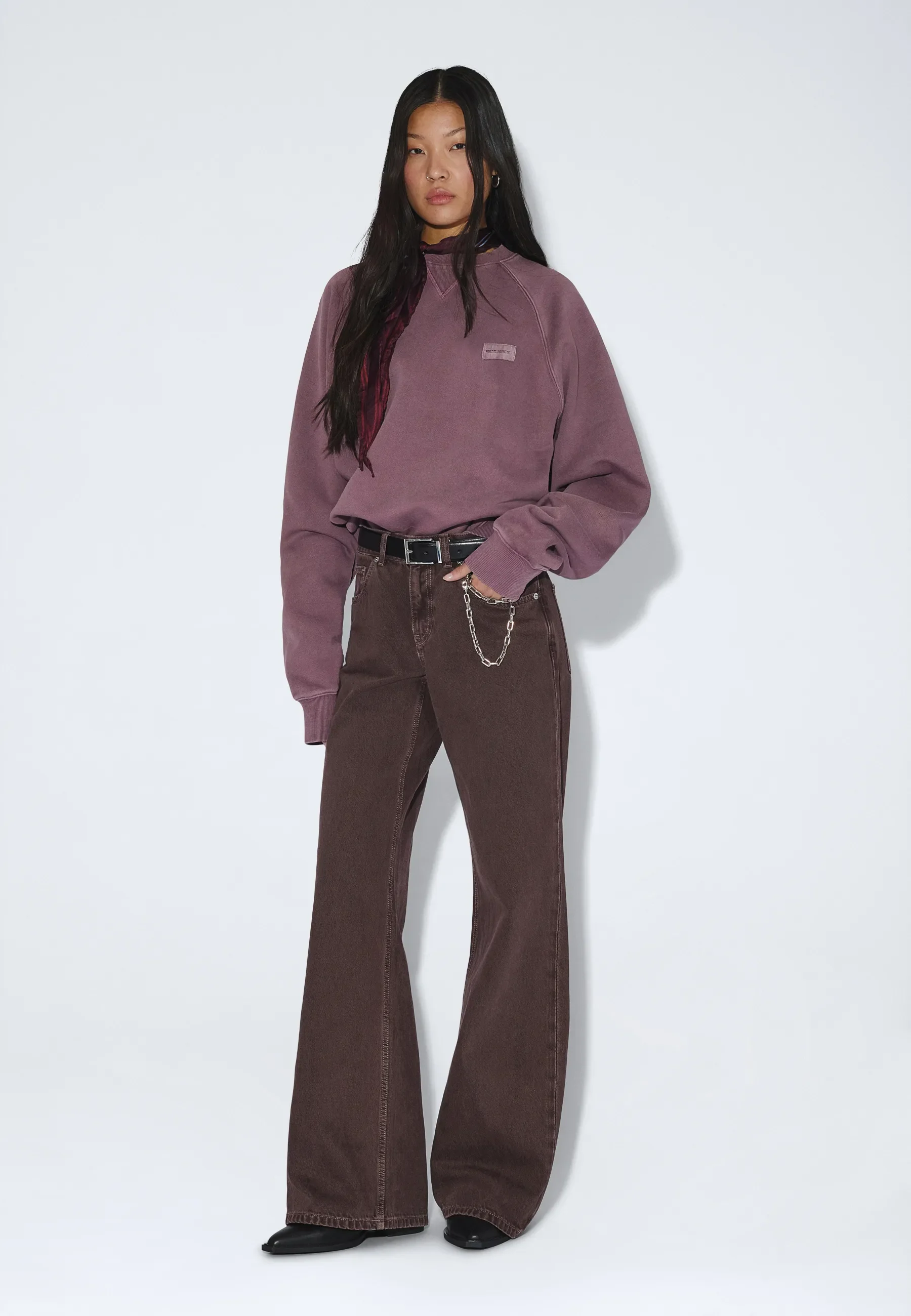 Andie Sweater - Aubergine Overdye - Image 6