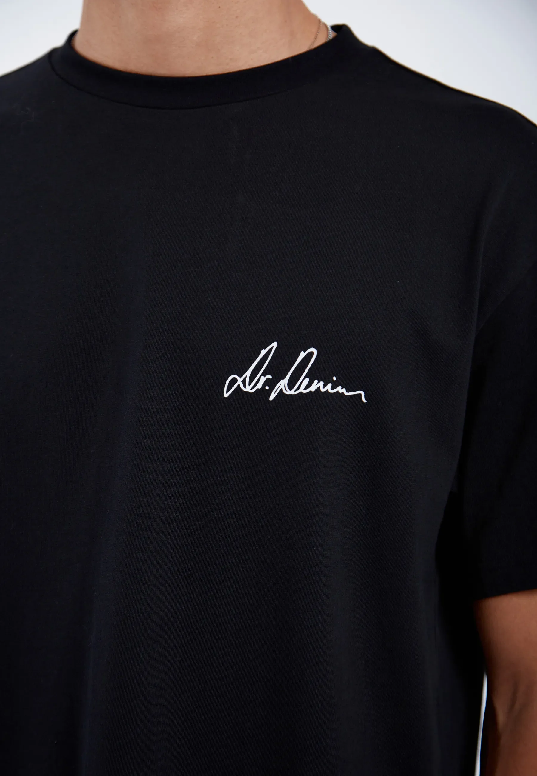 Bace Tee - Black Small Script - Image 10