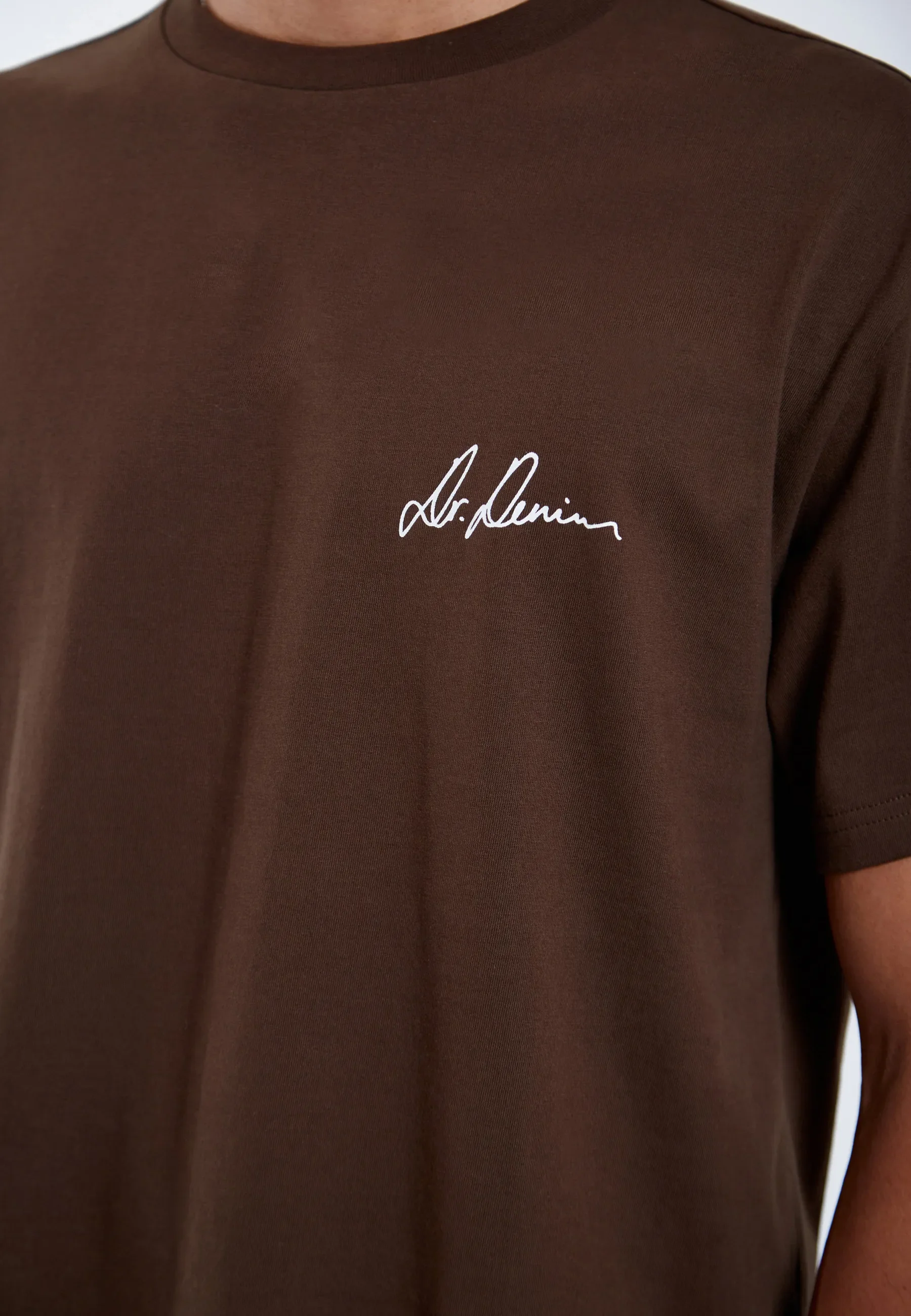 Bace Tee - Chocolate Small Script - Image 10
