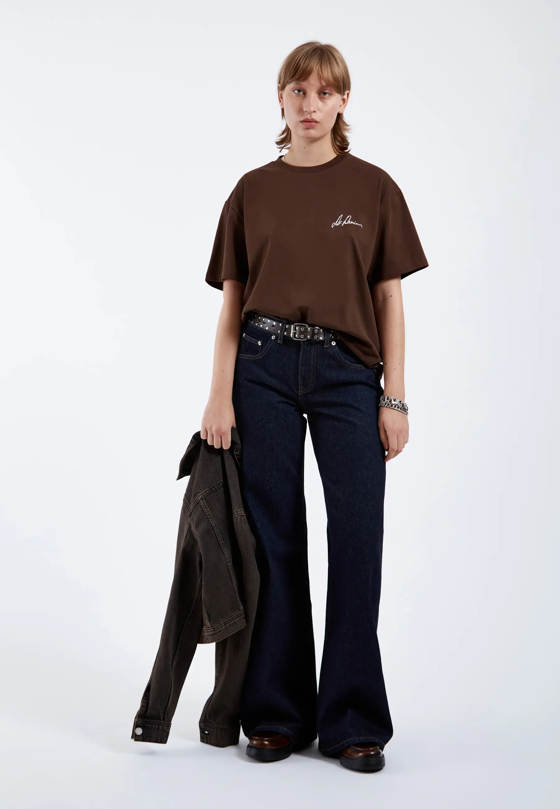 Bace Tee - Chocolate Small Script - Image 8