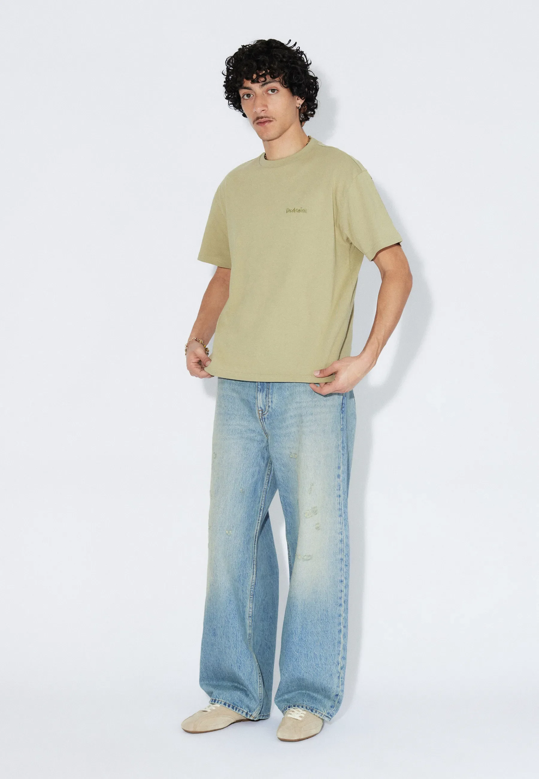 Bace Tee - Lt Green Brush - Image 10