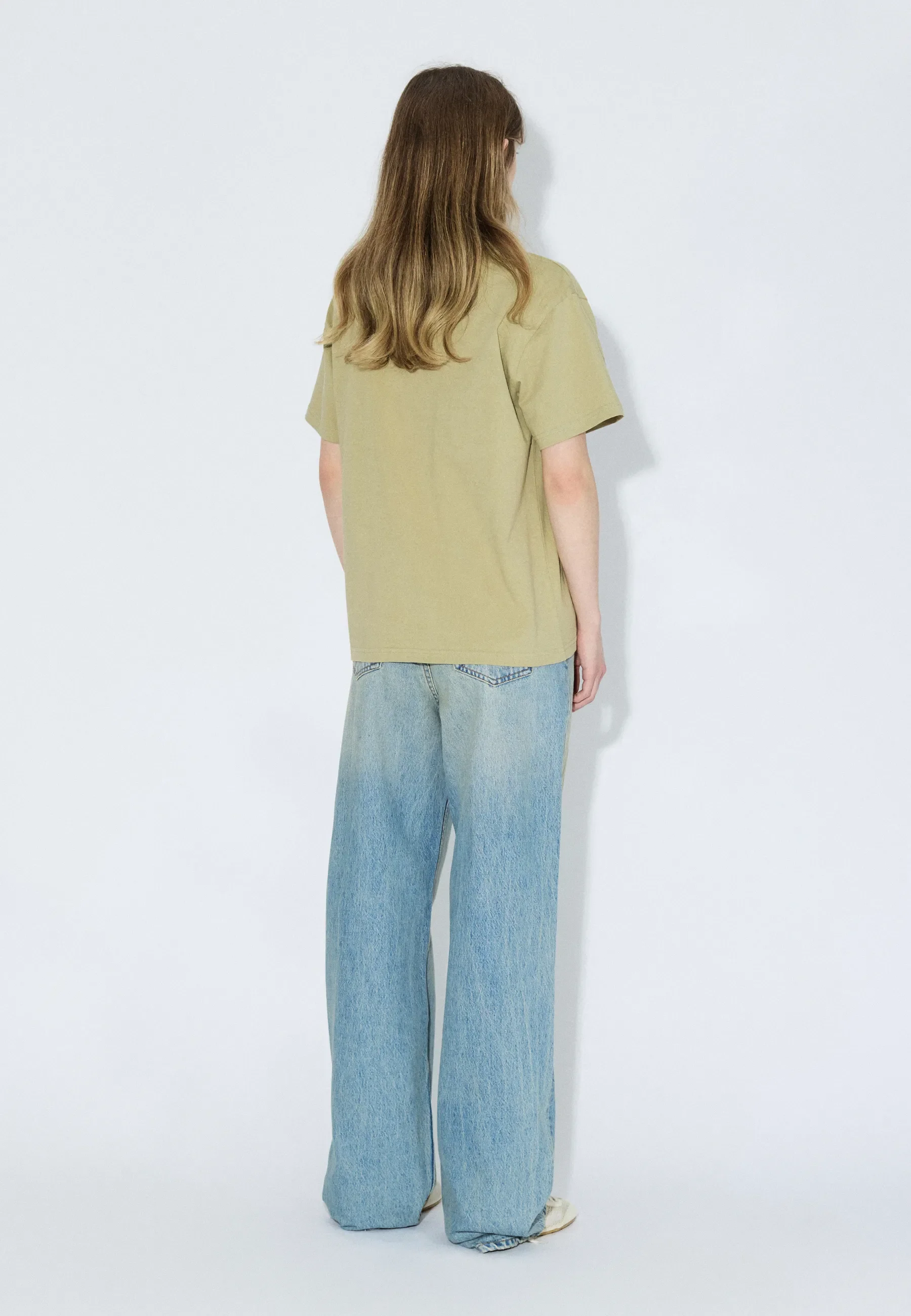 Bace Tee - Lt Green Brush - Image 4