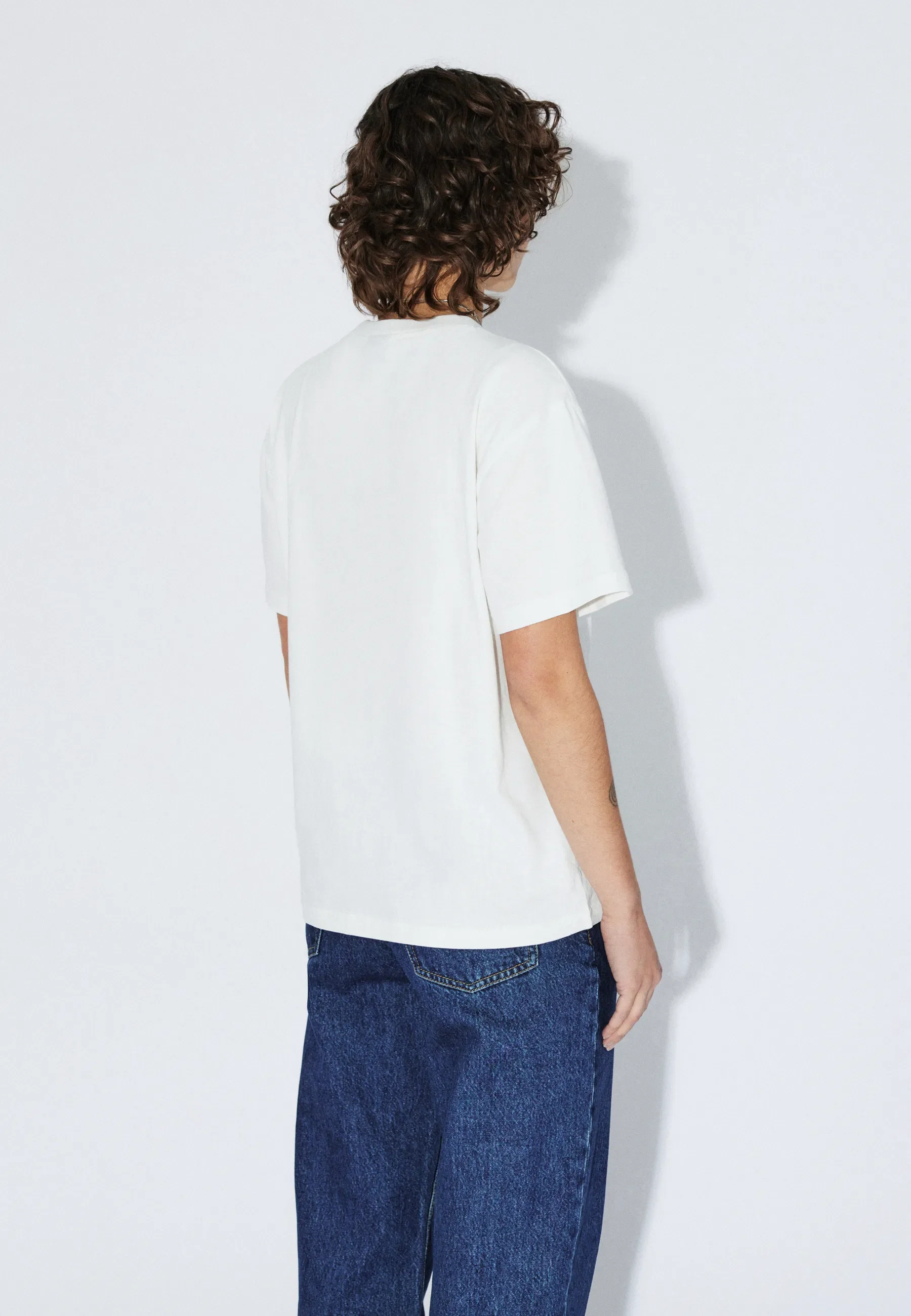 Bace Tee - Off White Brush - Image 11