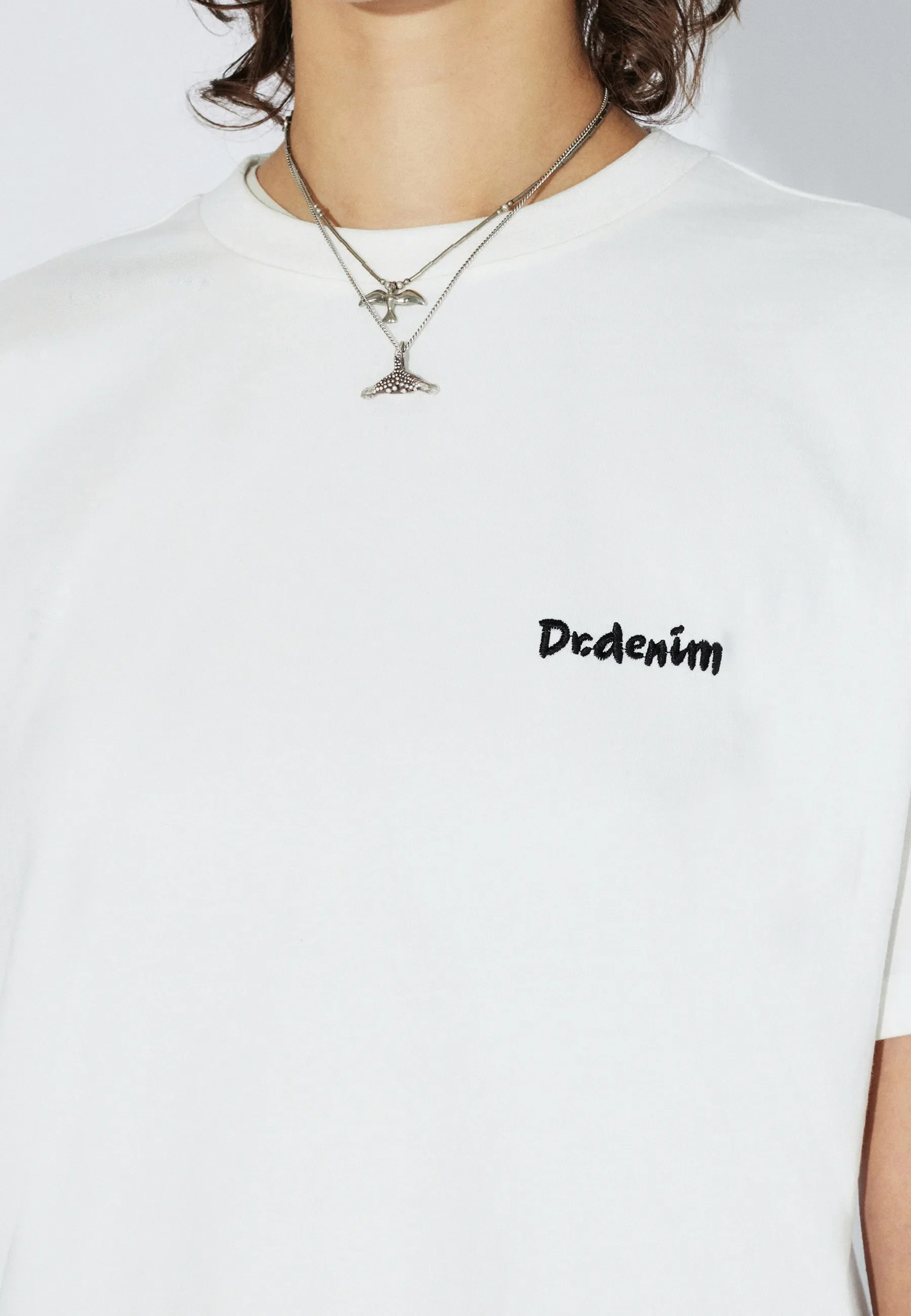 Bace Tee - Off White Brush - Image 12