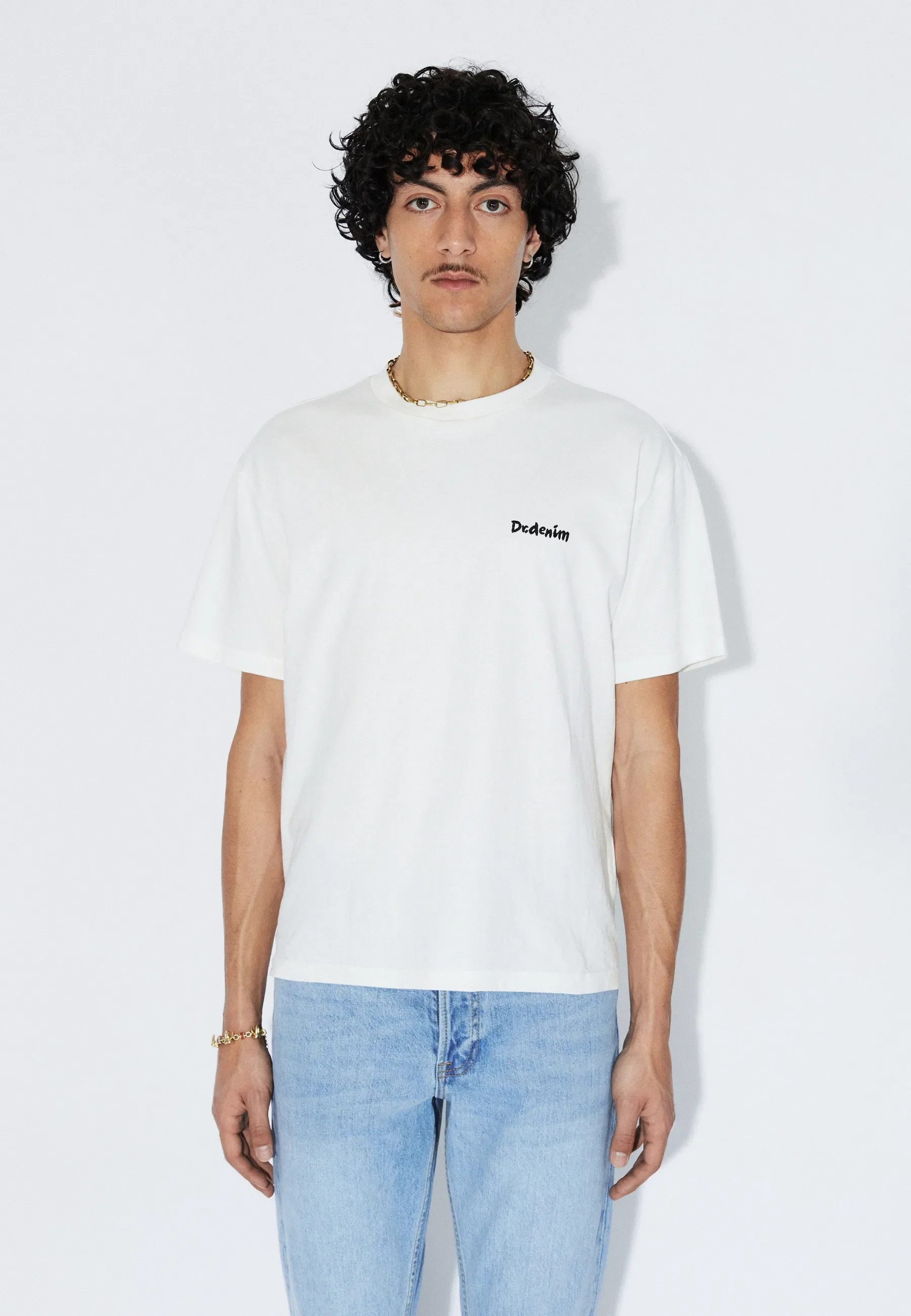 Bace Tee - Off White Brush - Image 4