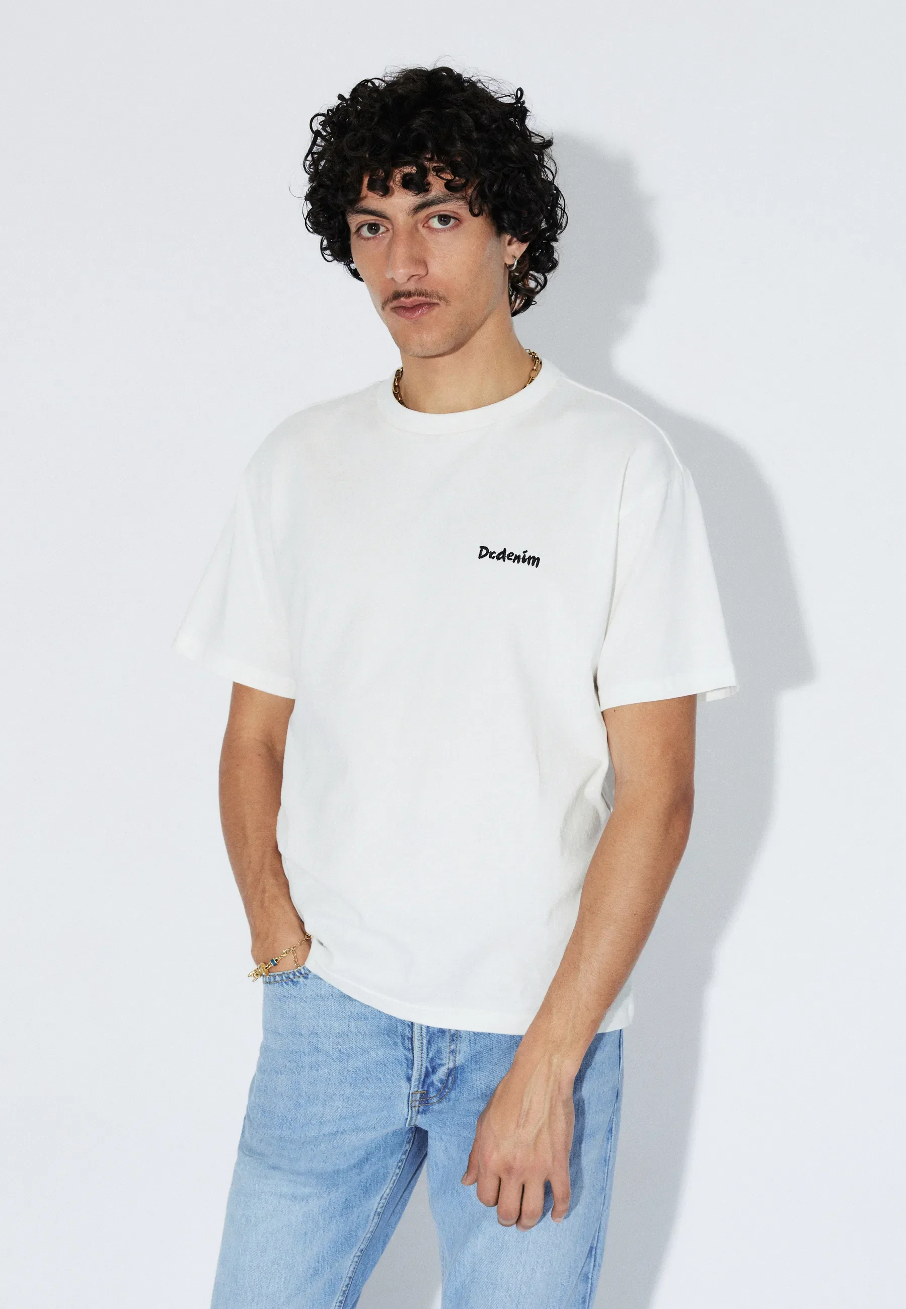 Bace Tee - Off White Brush - Image 5