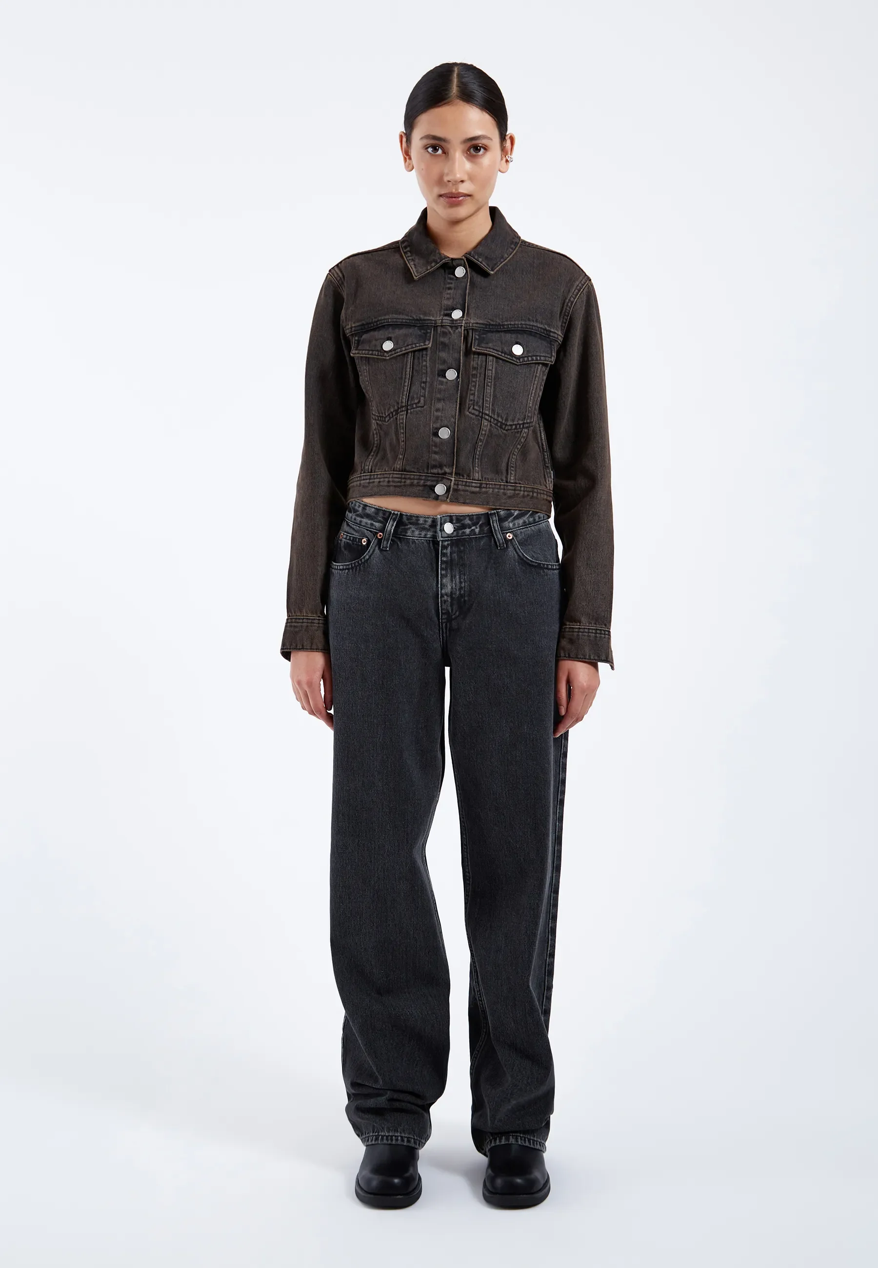 Becky Jacket - Jet Brown - Image 2