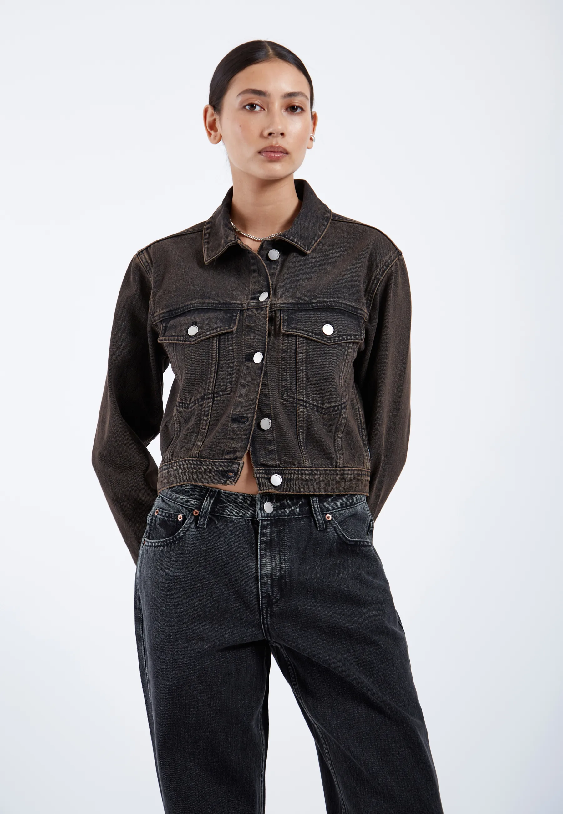 Becky Jacket - Jet Brown - Image 4