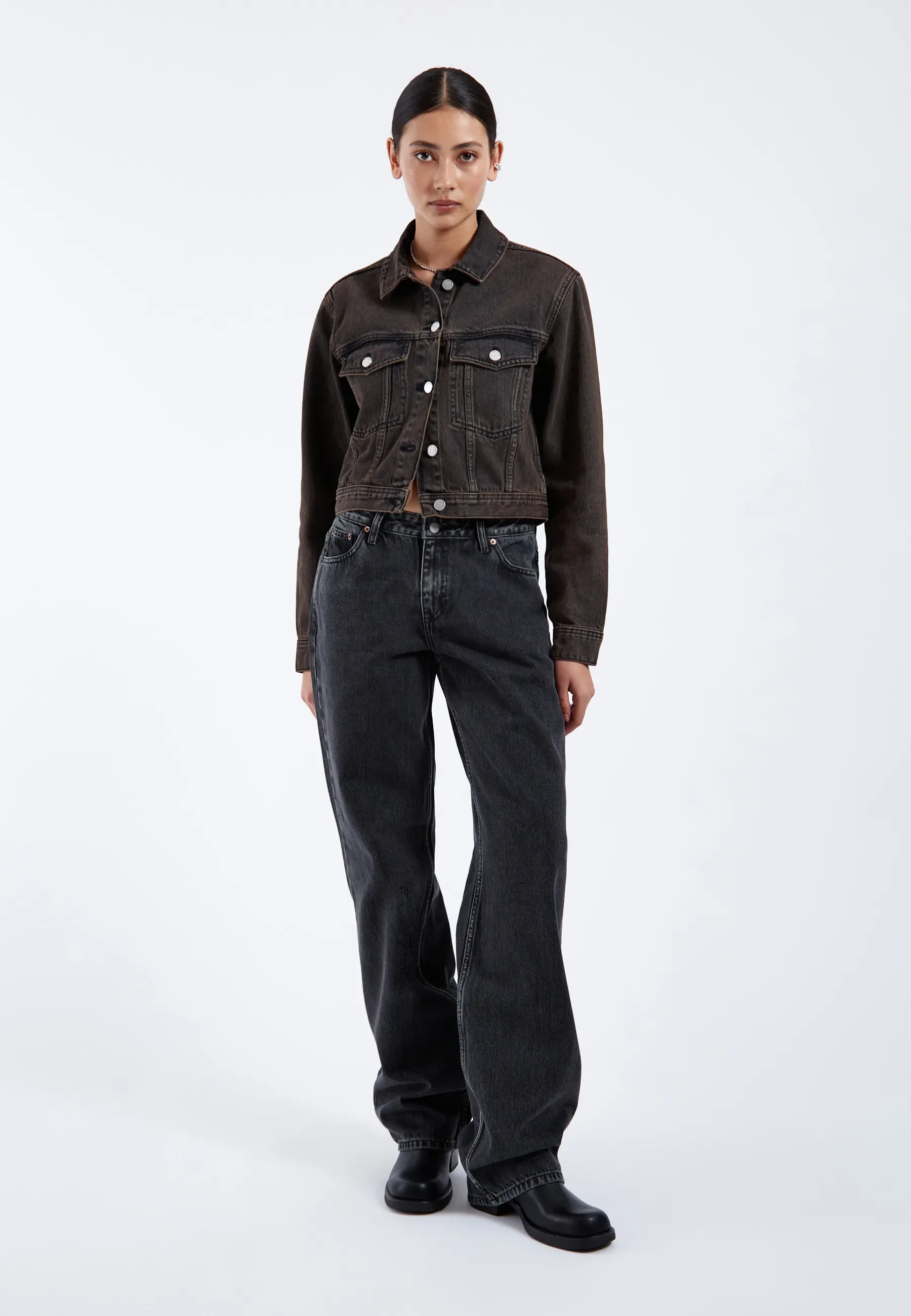 Becky Jacket - Jet Brown - Image 7
