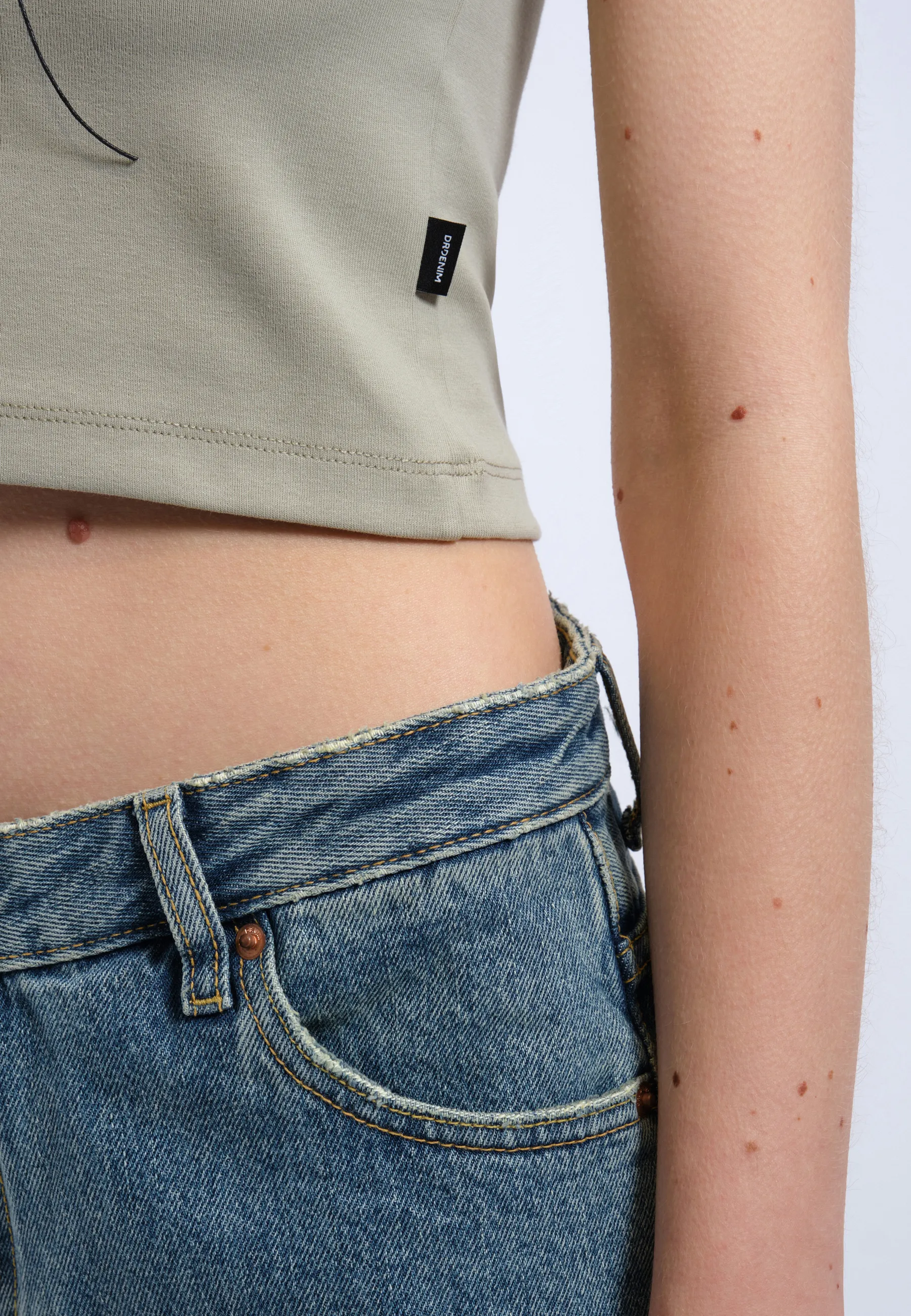 Bey Crop Top - Seagrass - Image 7