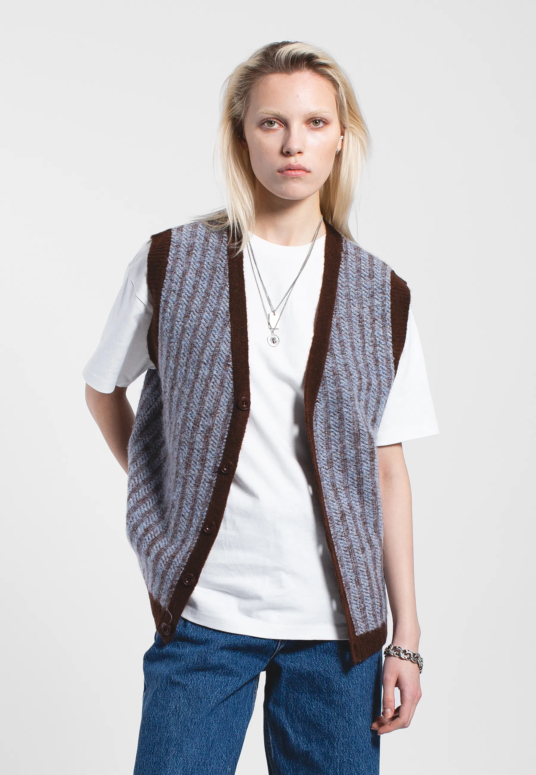 Bobby Vest - Zen Blue Twine