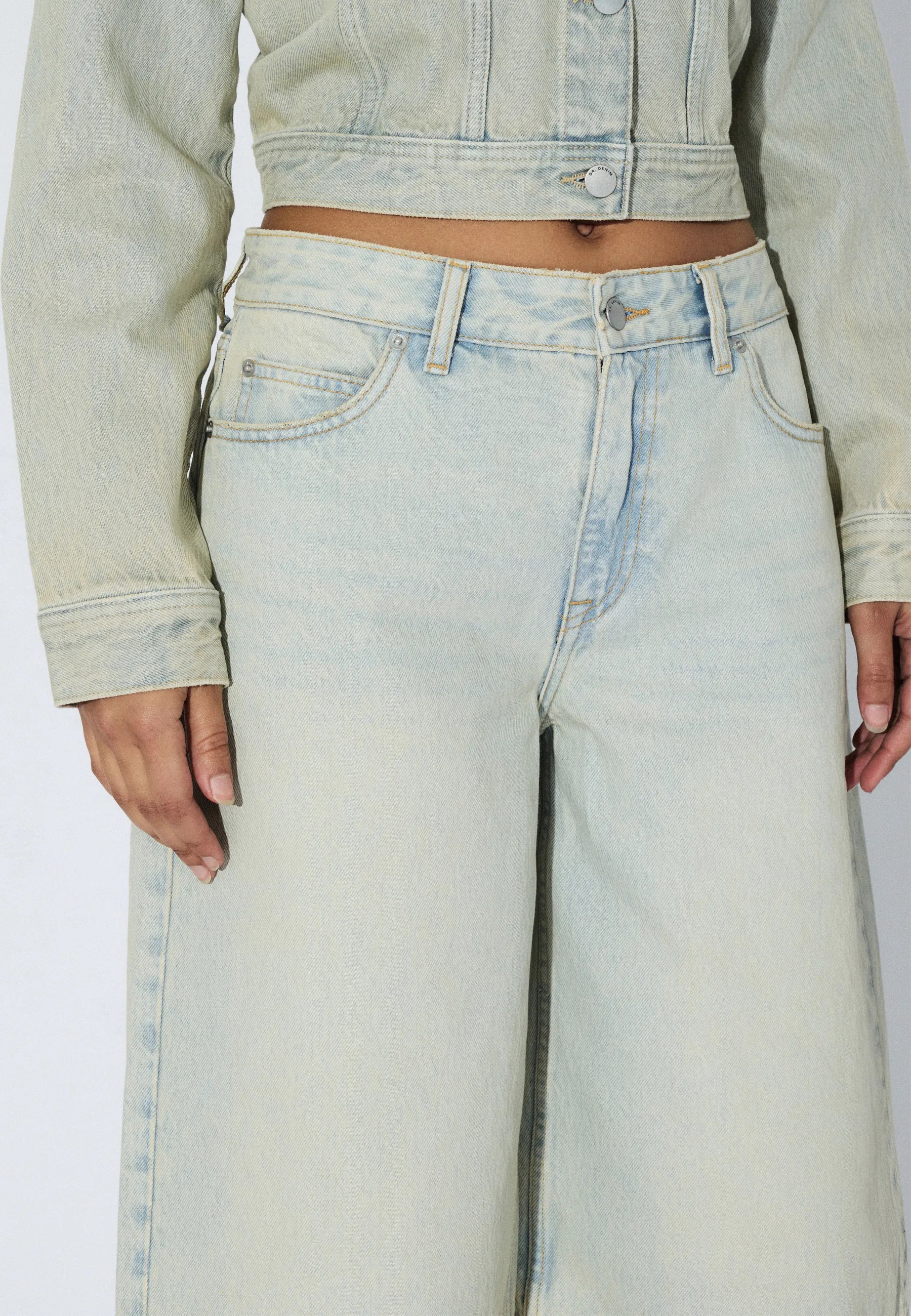 Bree Shorts - Stream Pale Vintage Worn - Image 6