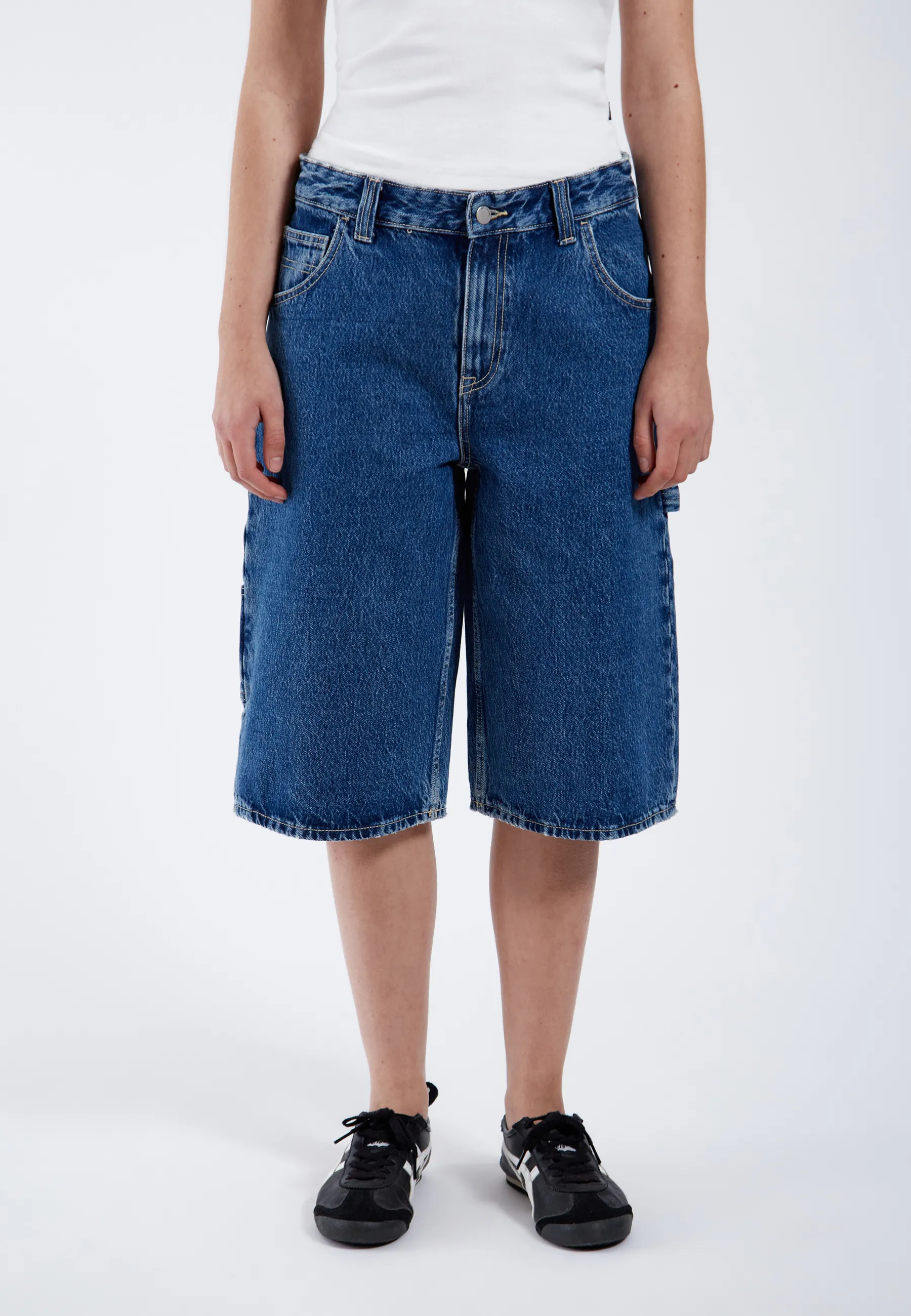Bree Worker Shorts - Stream Mid Retro - Image 6