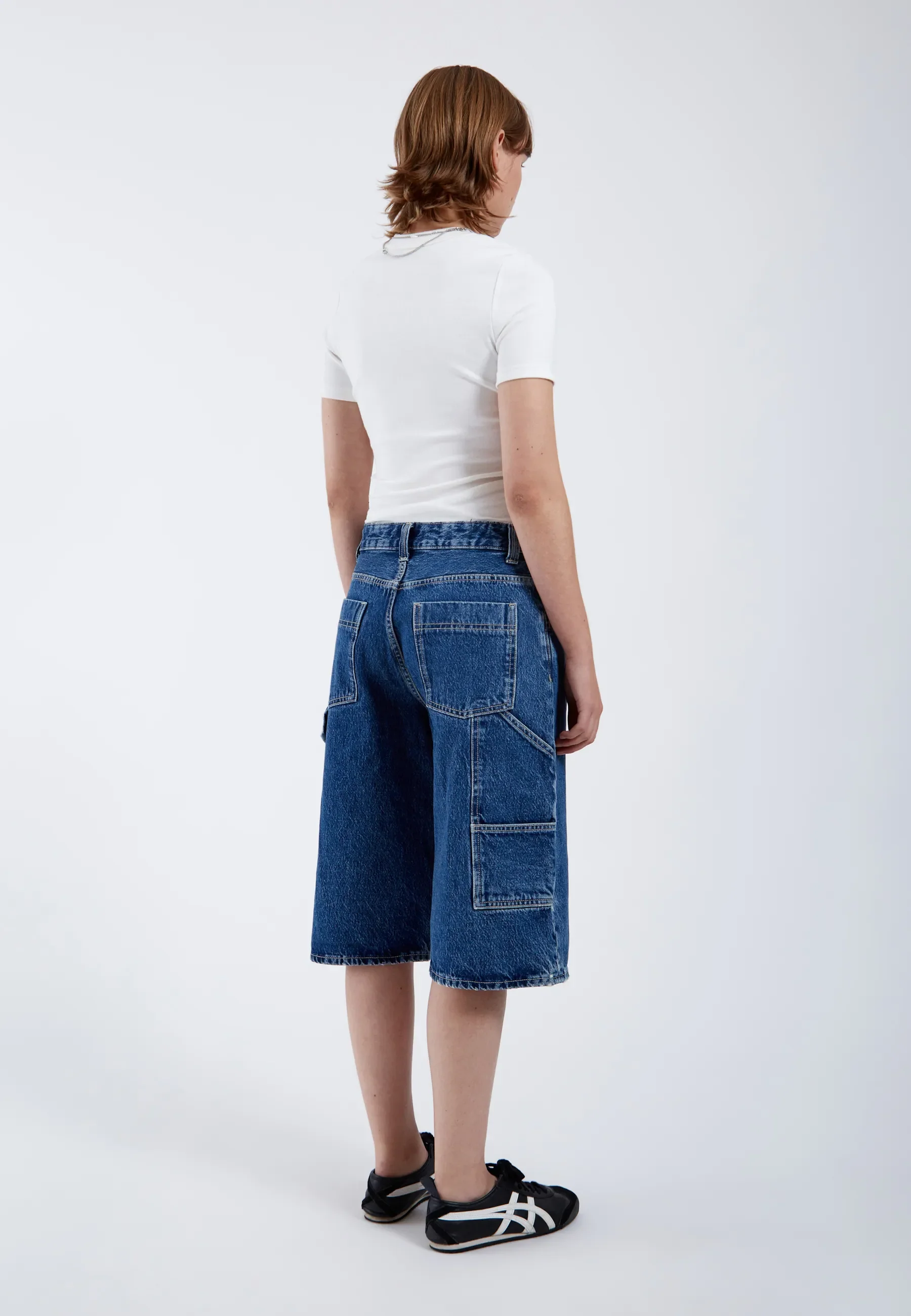 Bree Worker Shorts - Stream Mid Retro - Image 7
