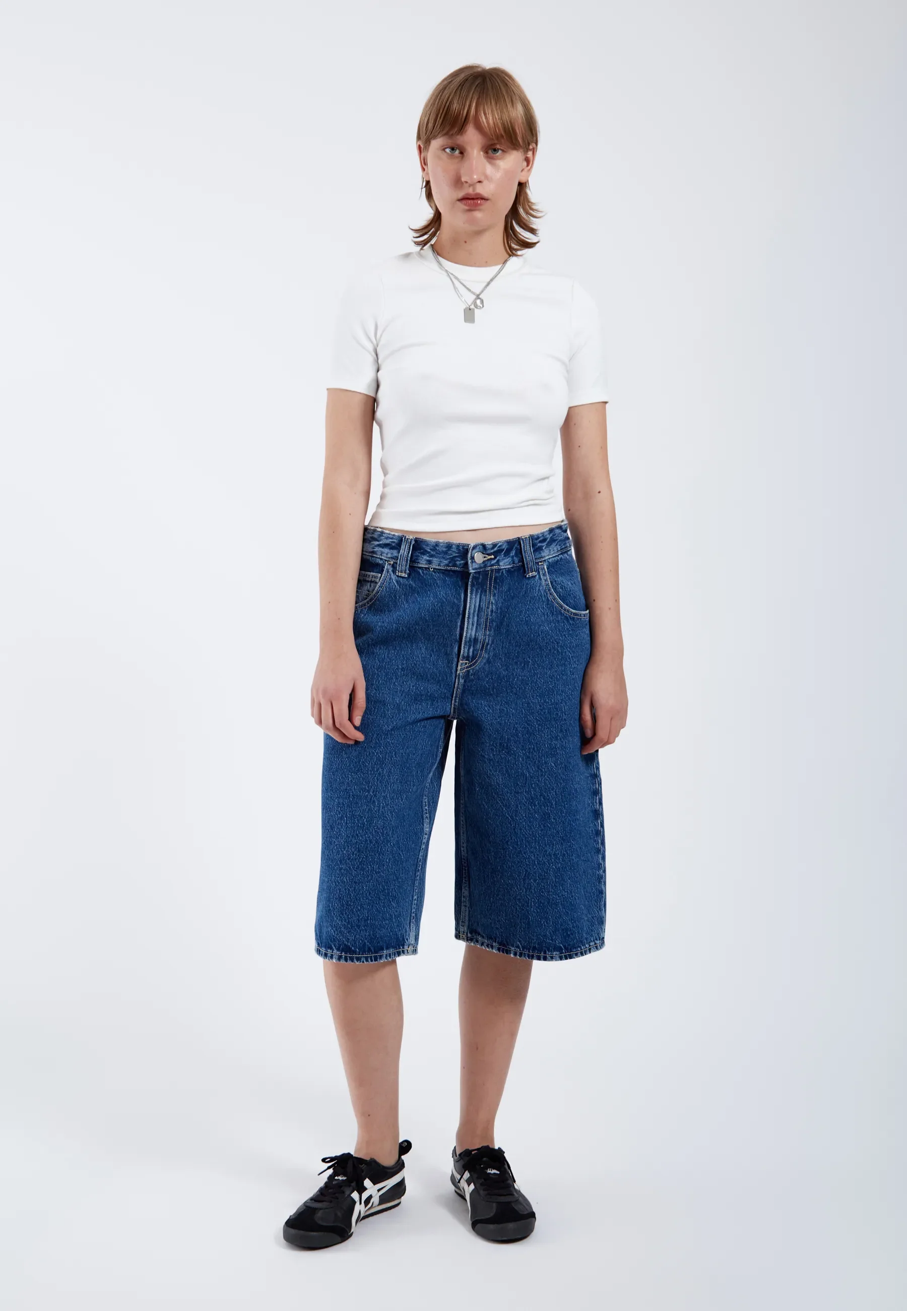Bree Worker Shorts - Stream Mid Retro - Image 9