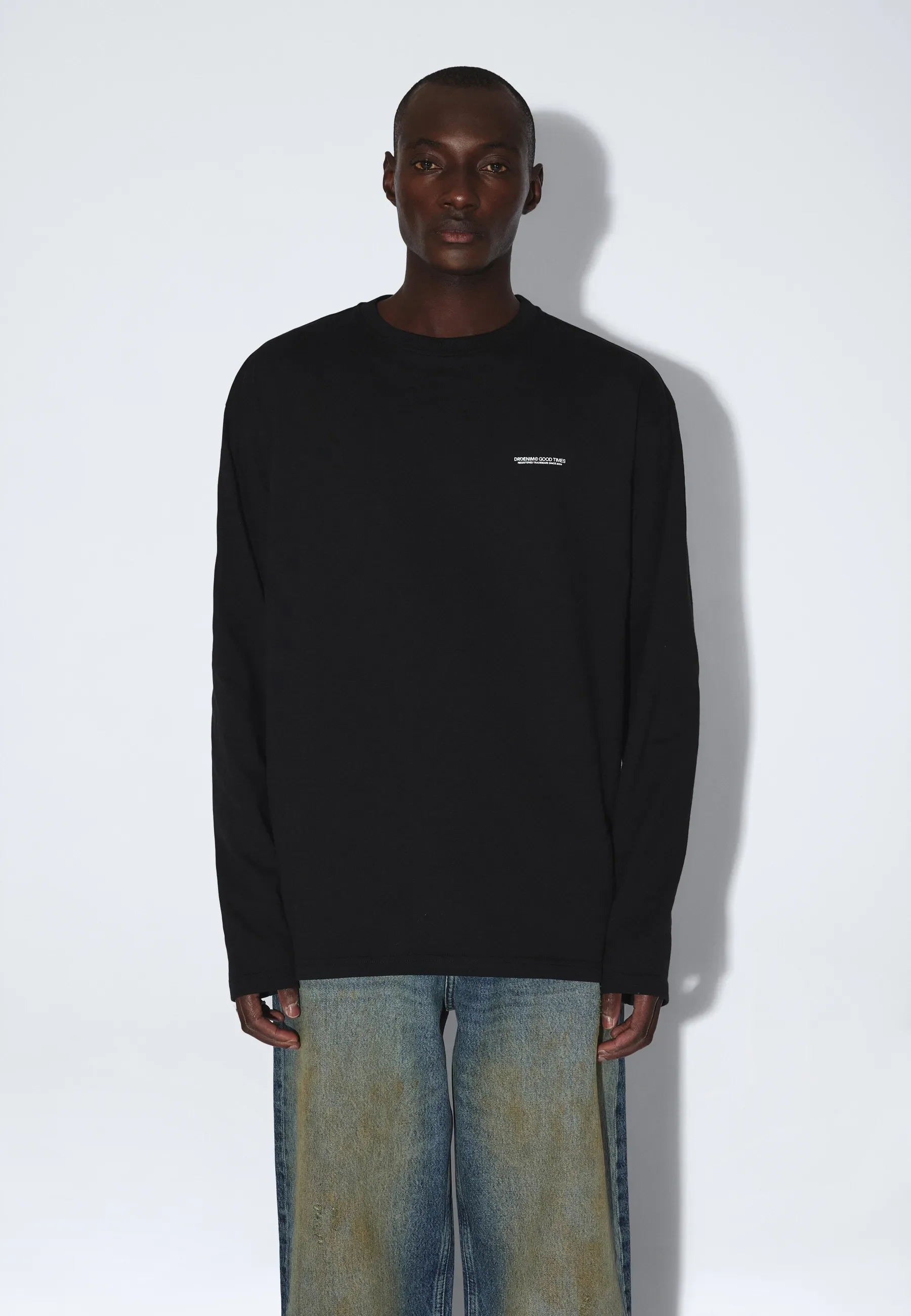 Caiden Long Sleeve - Black Circle Flower - Image 11