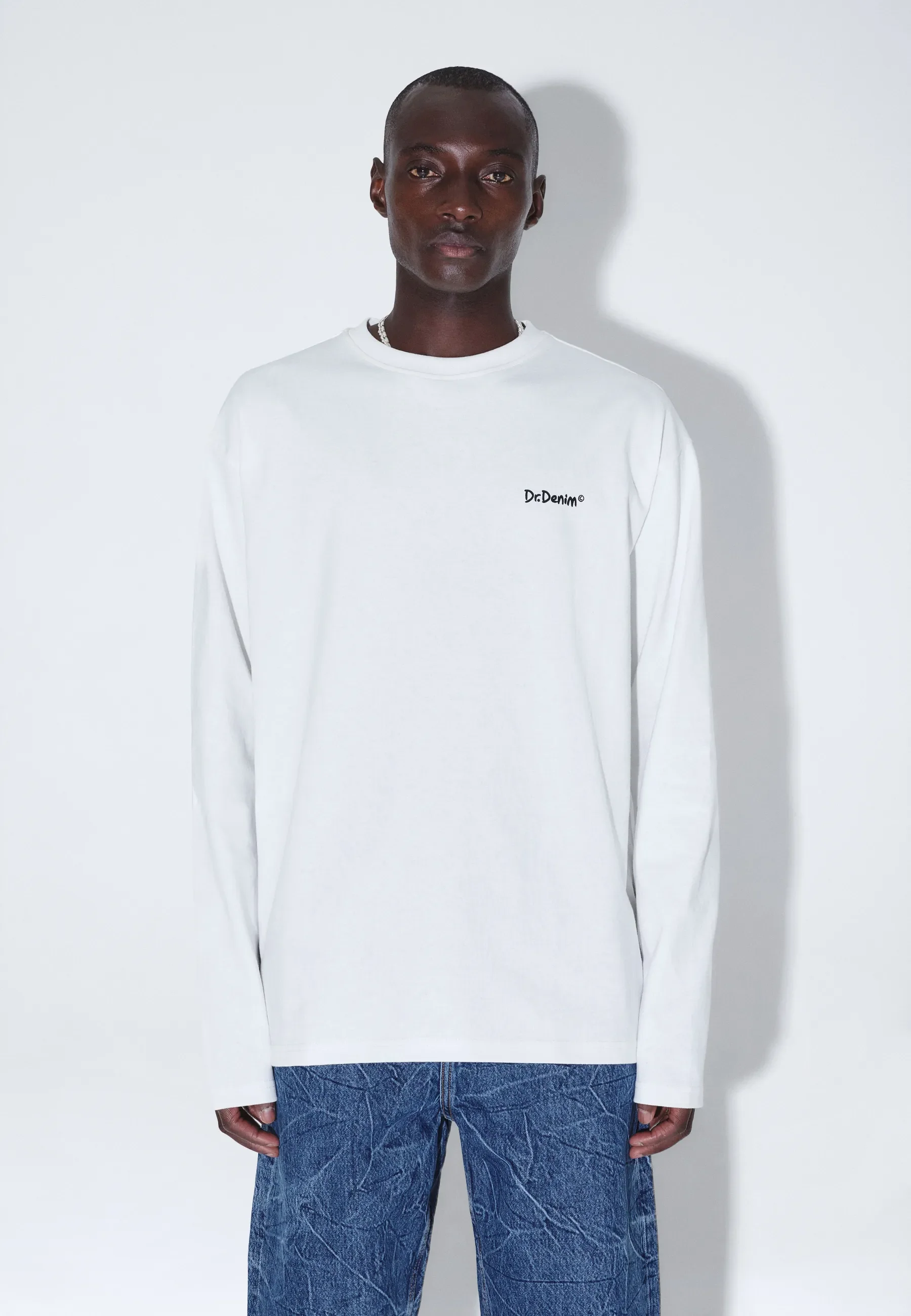 Caiden Long Sleeve - Off White Flower - Image 5