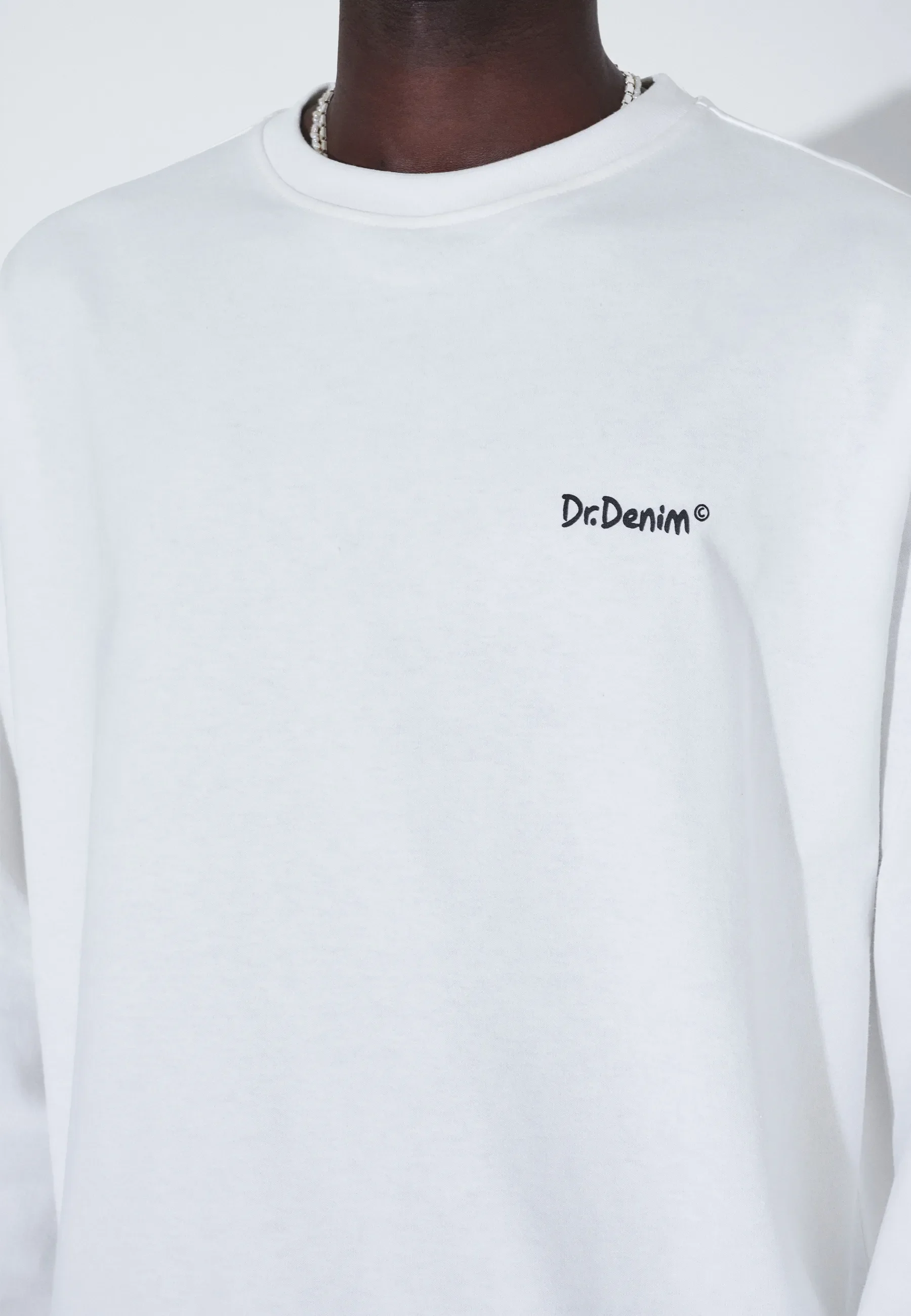 Caiden Long Sleeve - Off White Flower - Image 8