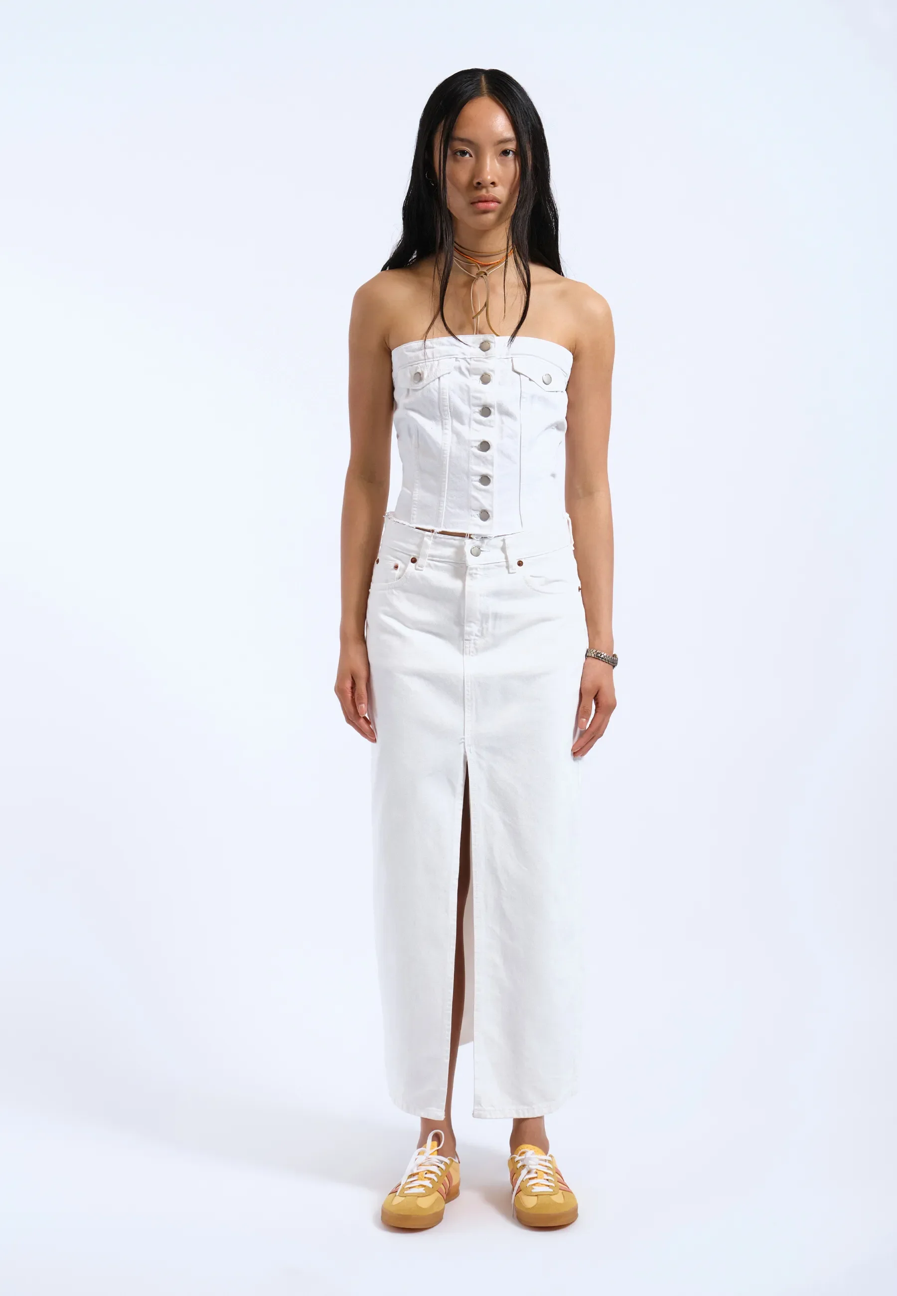 Carli Tube Top - White - Image 3