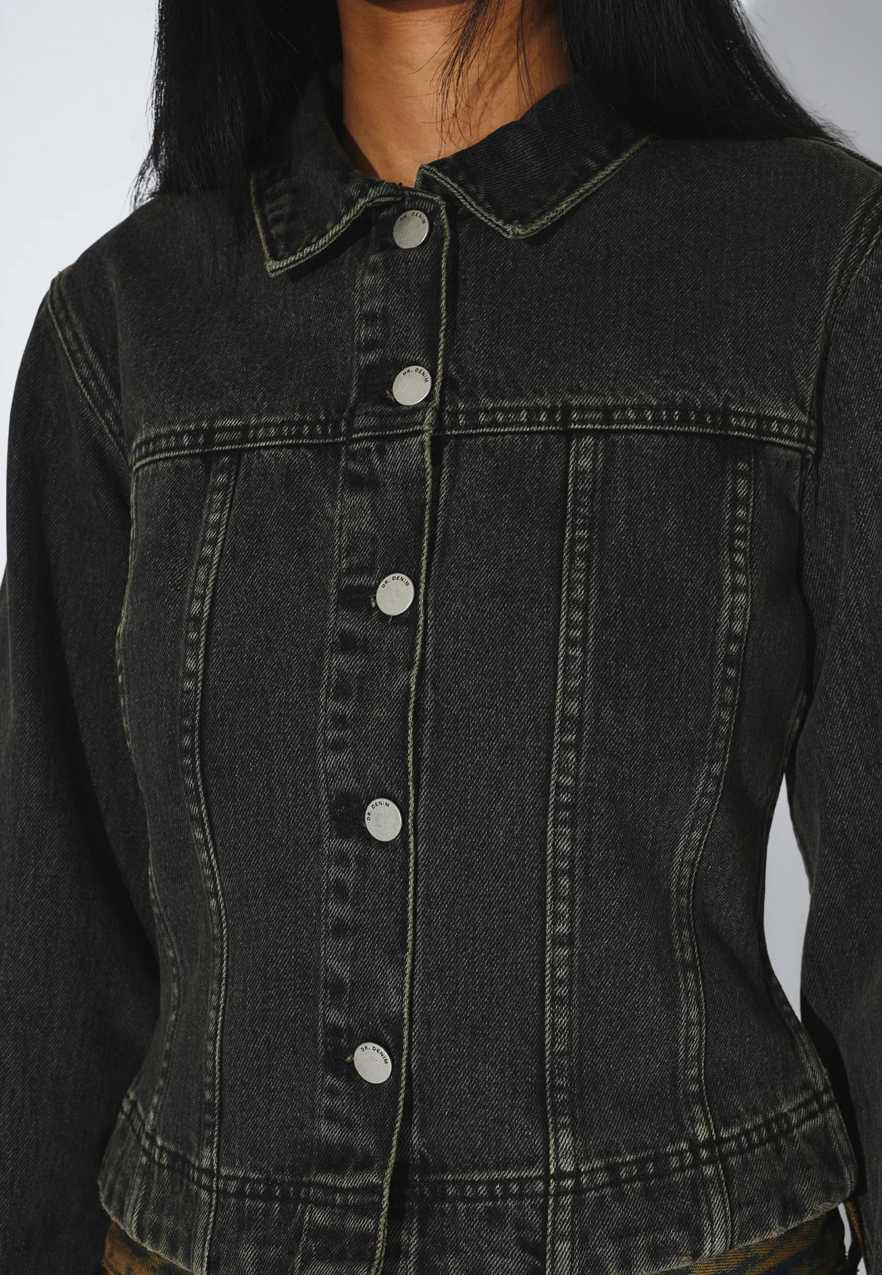 Cora Jacket - Aged Black - Image 10
