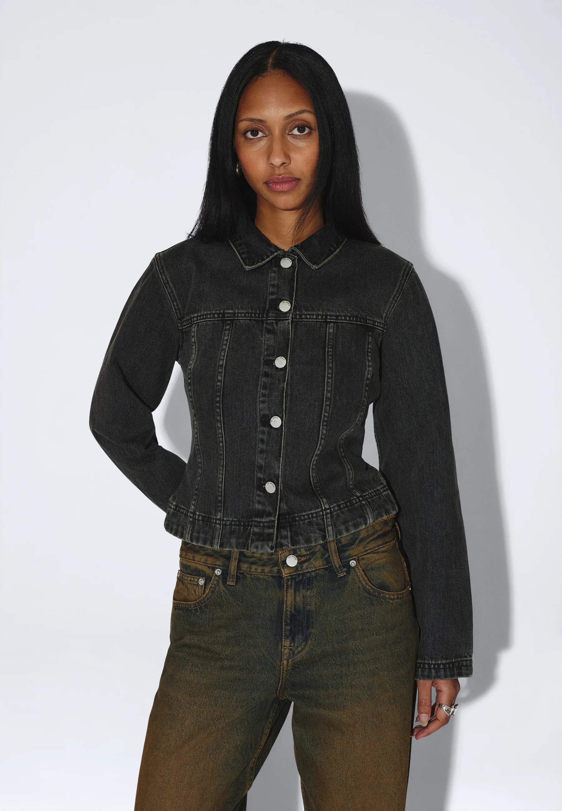 Cora Jacket - Aged Black - Image 7