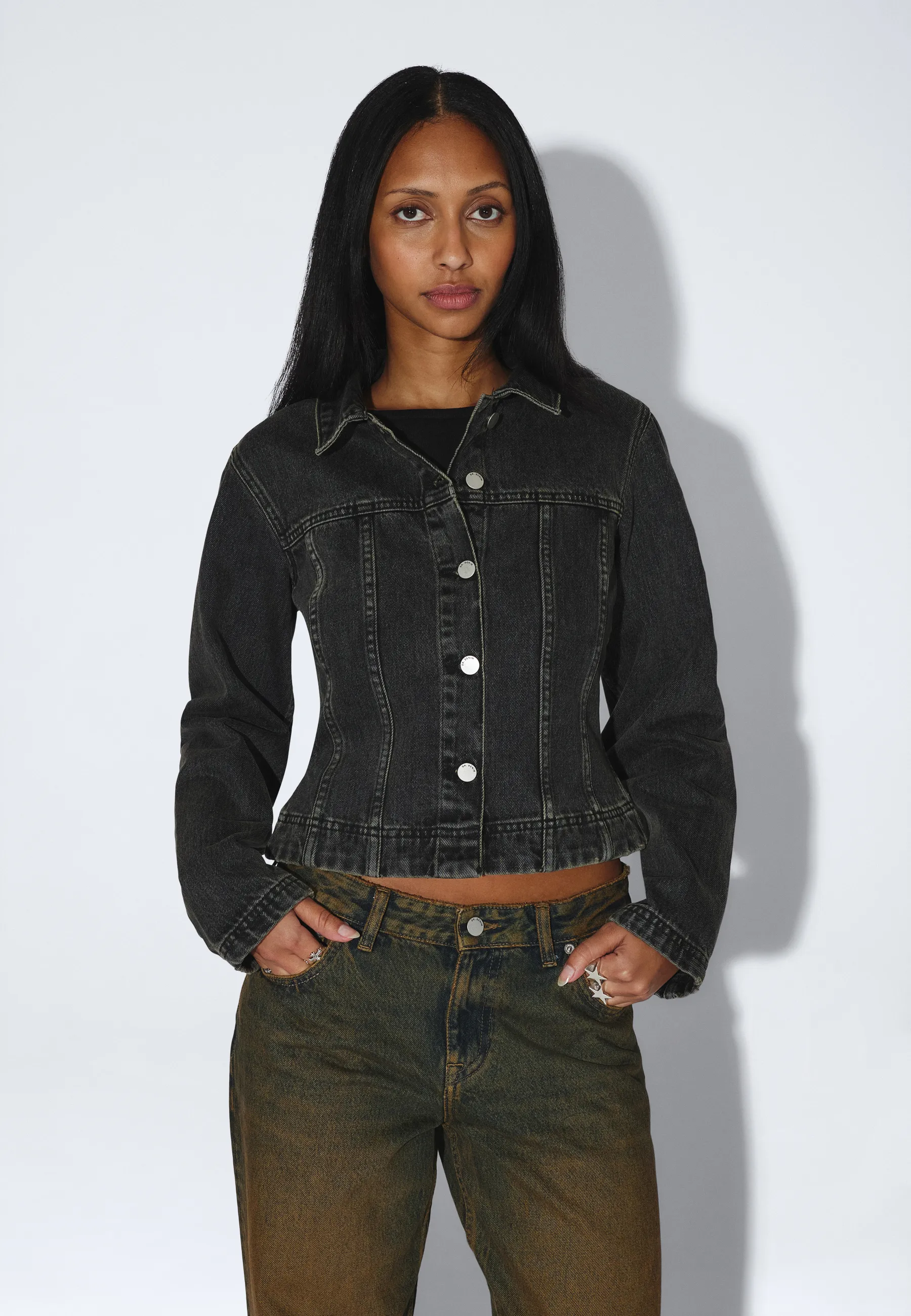Cora Jacket - Aged Black - Image 8