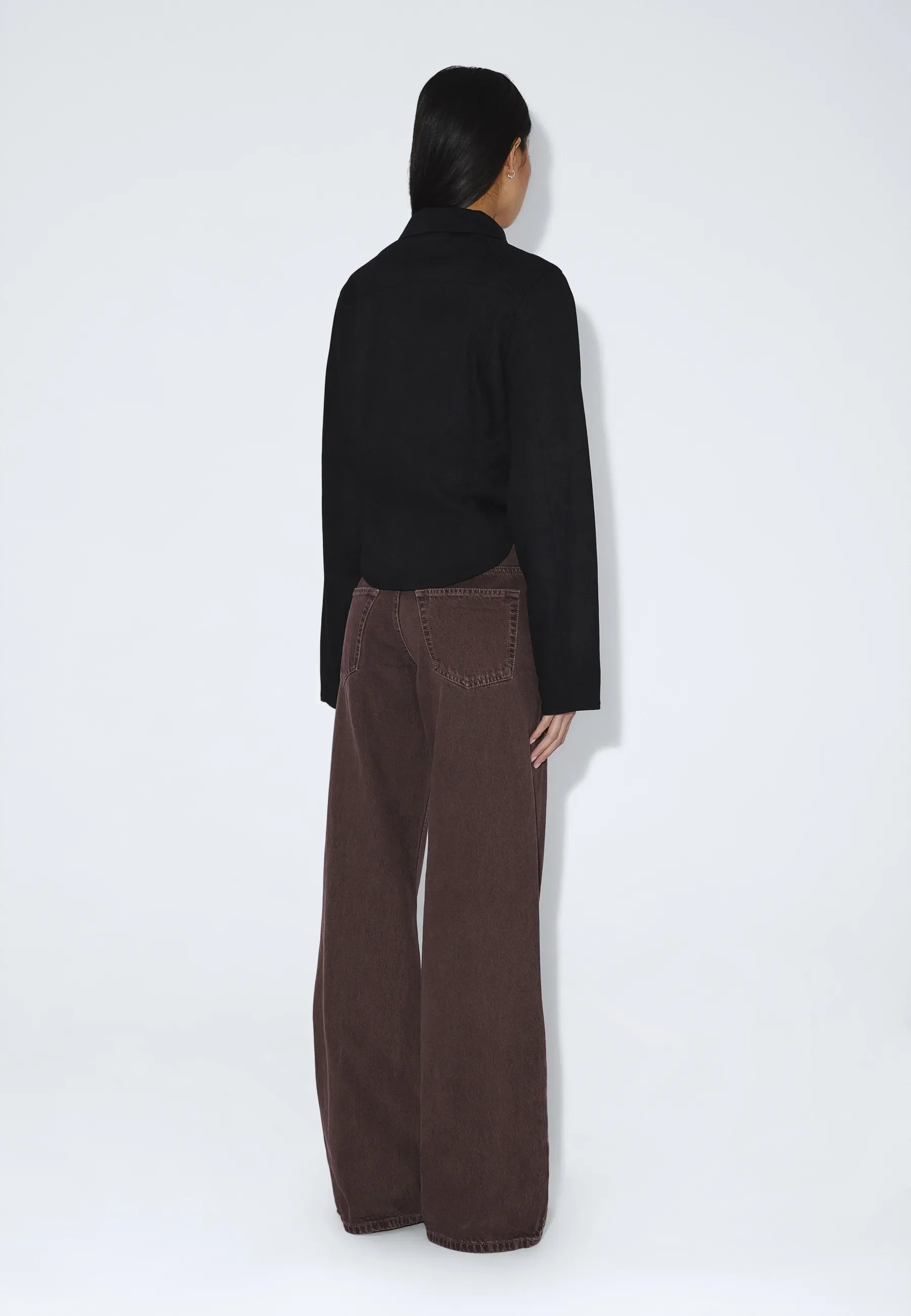 Dani Zip Shirt - Black - Image 6