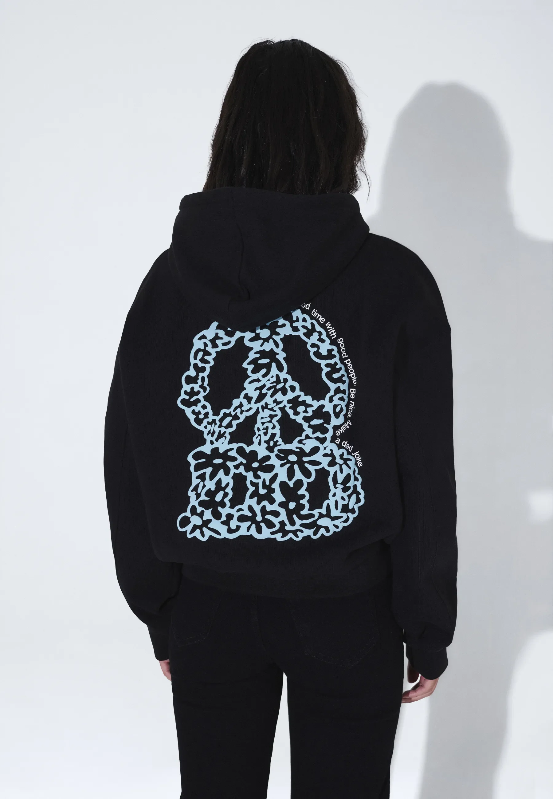 Debbie Hoodie - Black DD Peace - Image 8