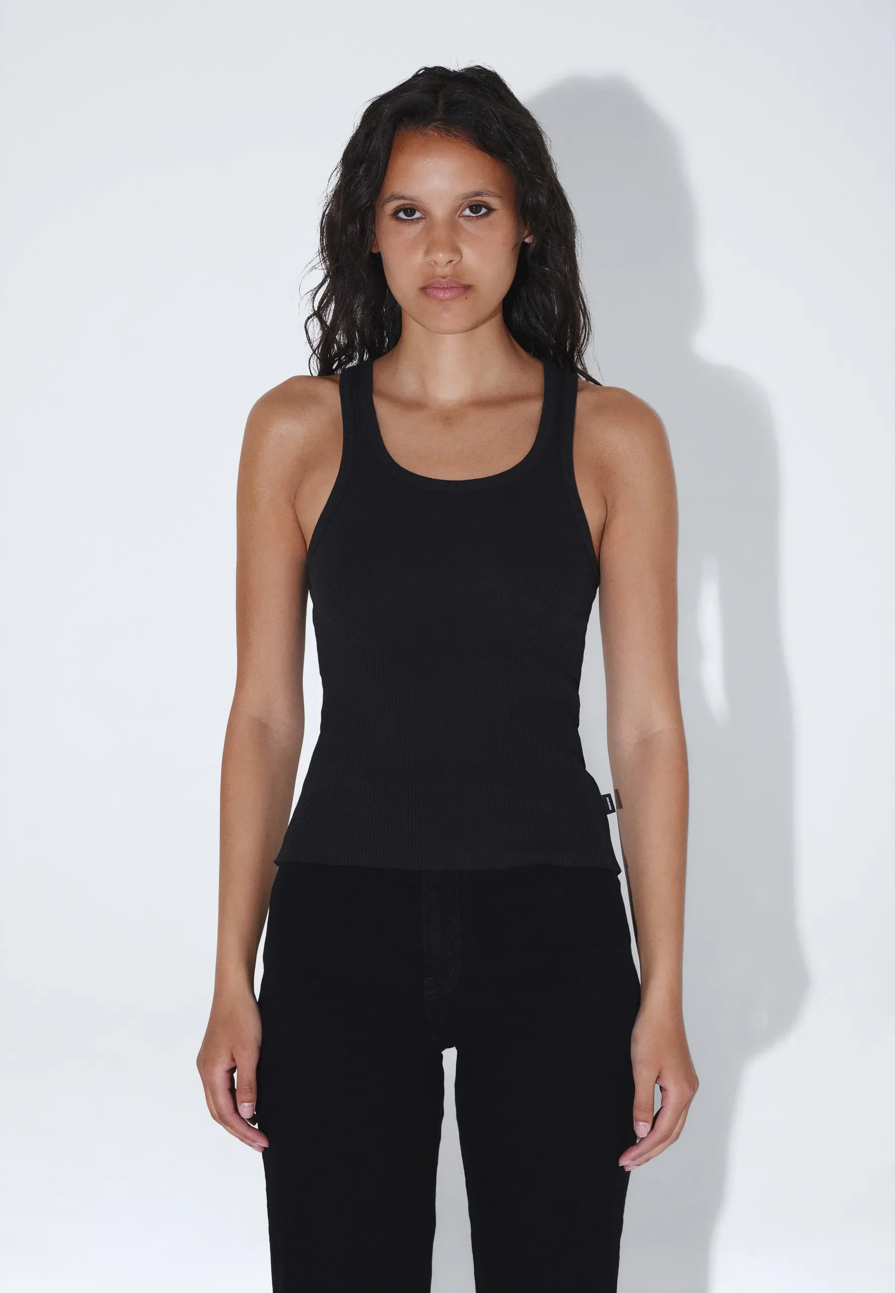 Demi Tank Top - Black - Image 6