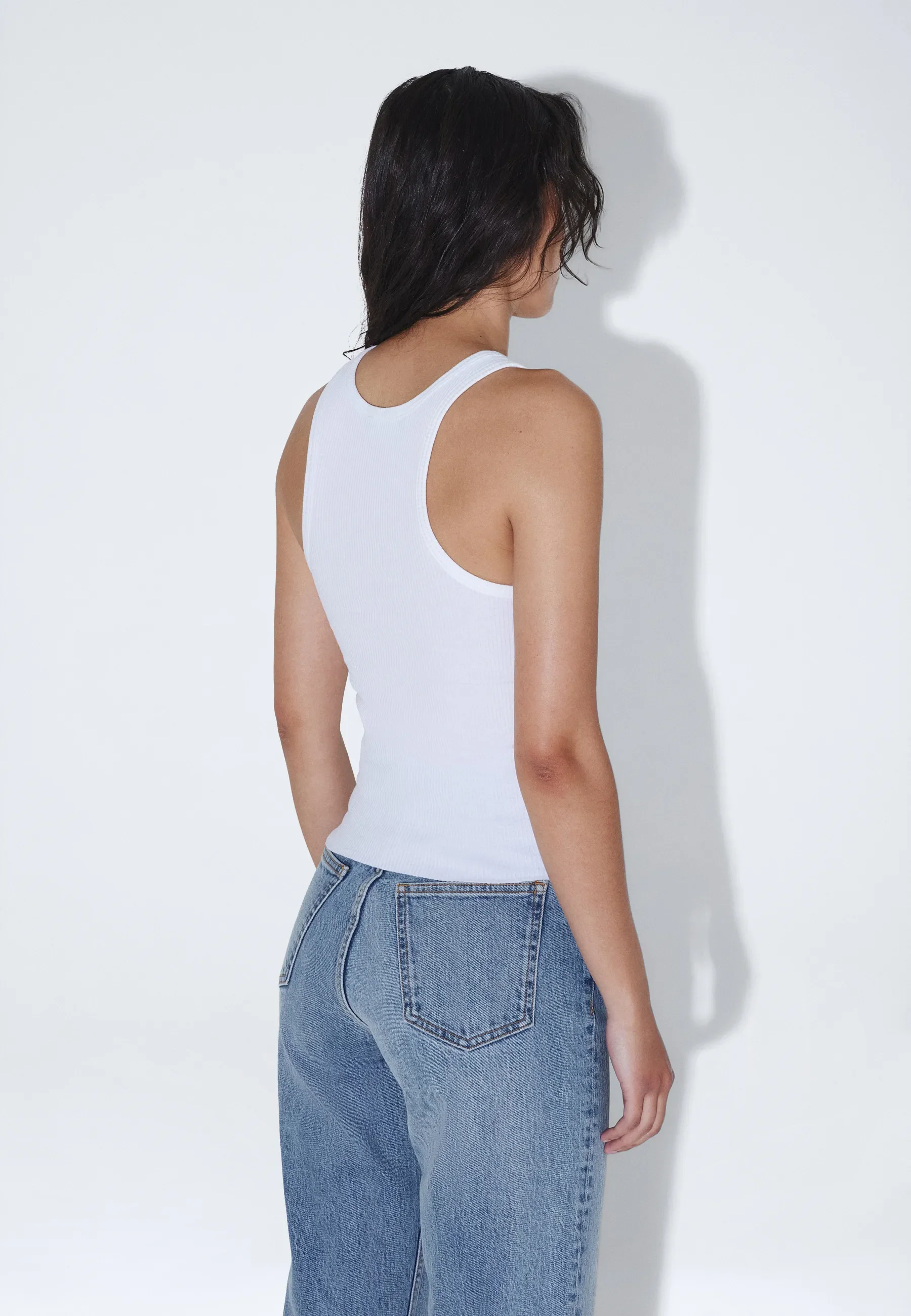 Demi Tank Top - White - Image 5