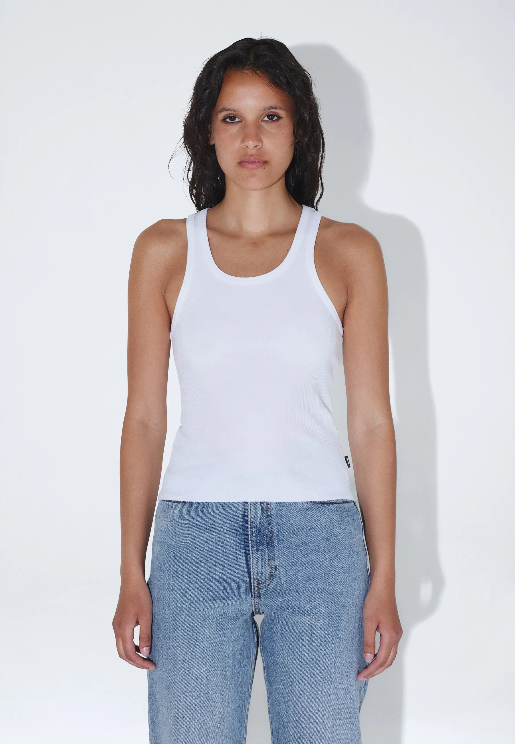 Demi Tank Top - White - Image 6