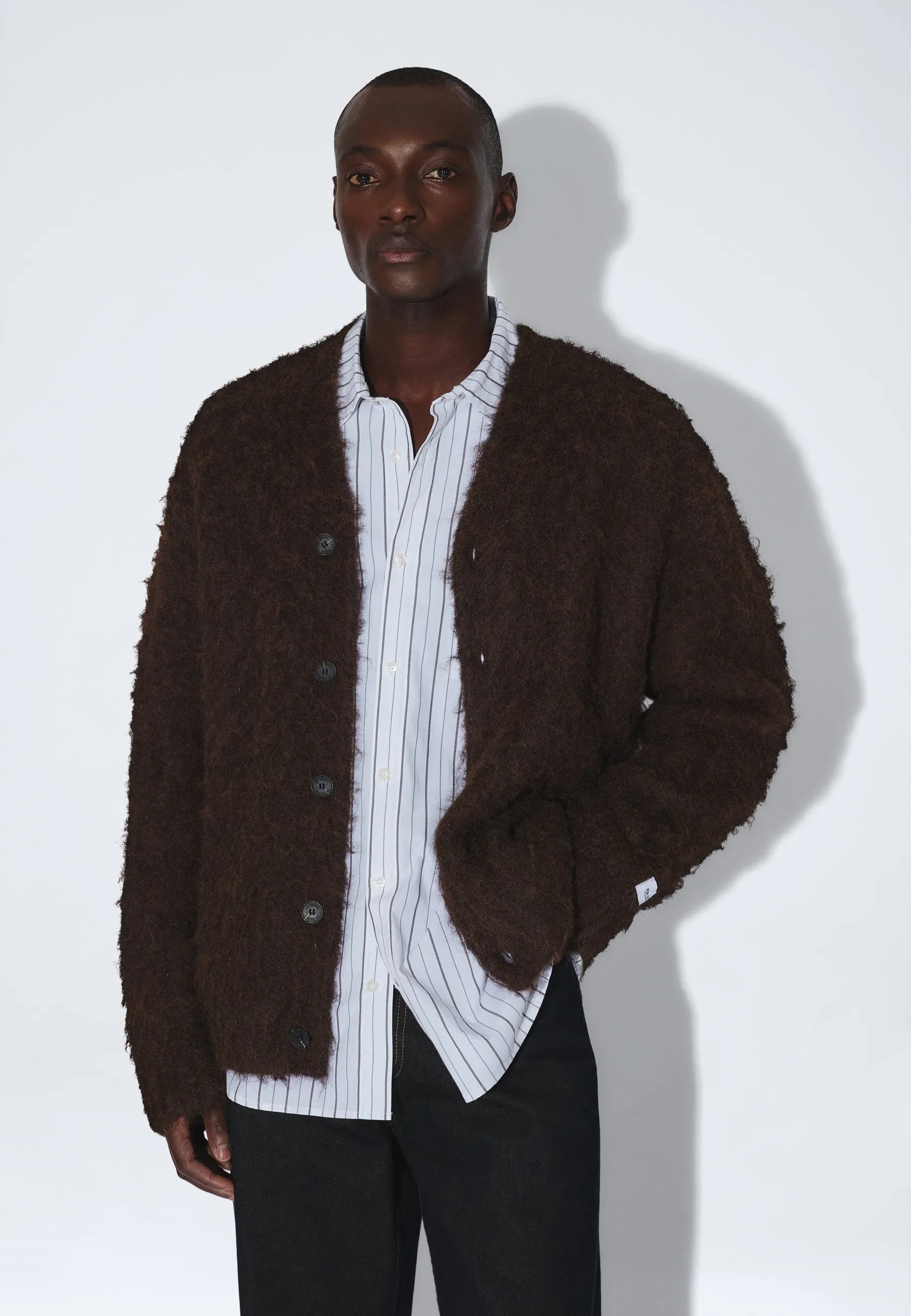 Dig F Cardigan - Brown - Image 12