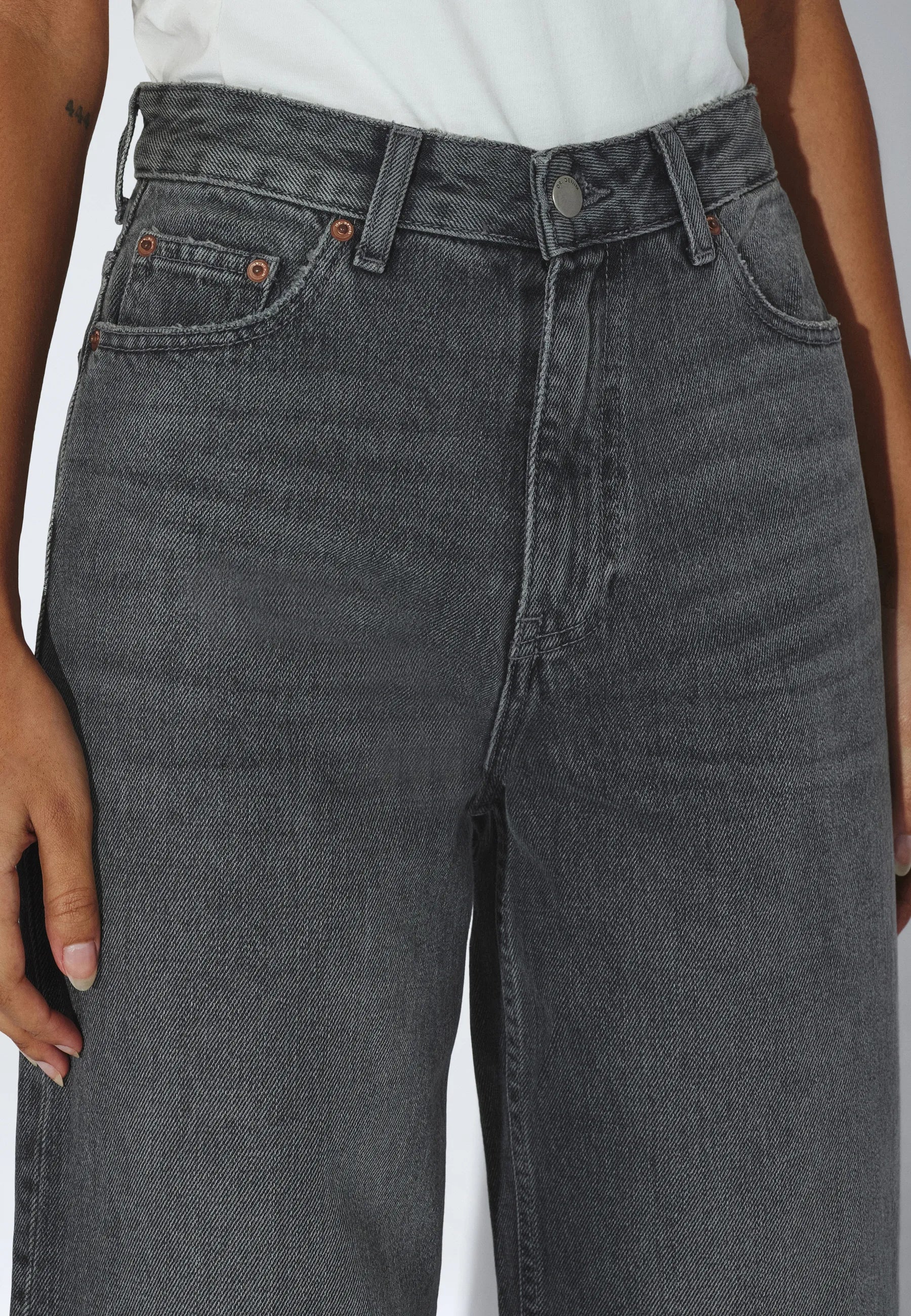 Donna High Relaxed - Mid Grey Used - Image 7