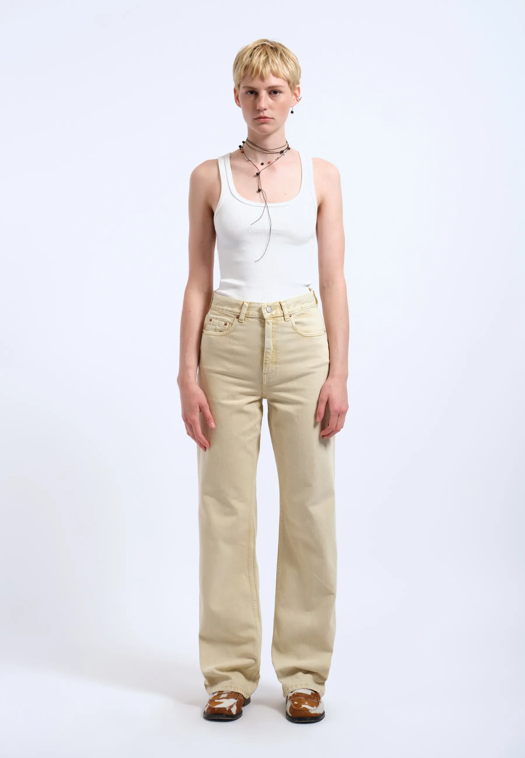 Echo High Straight - Buff Yellow - Image 3