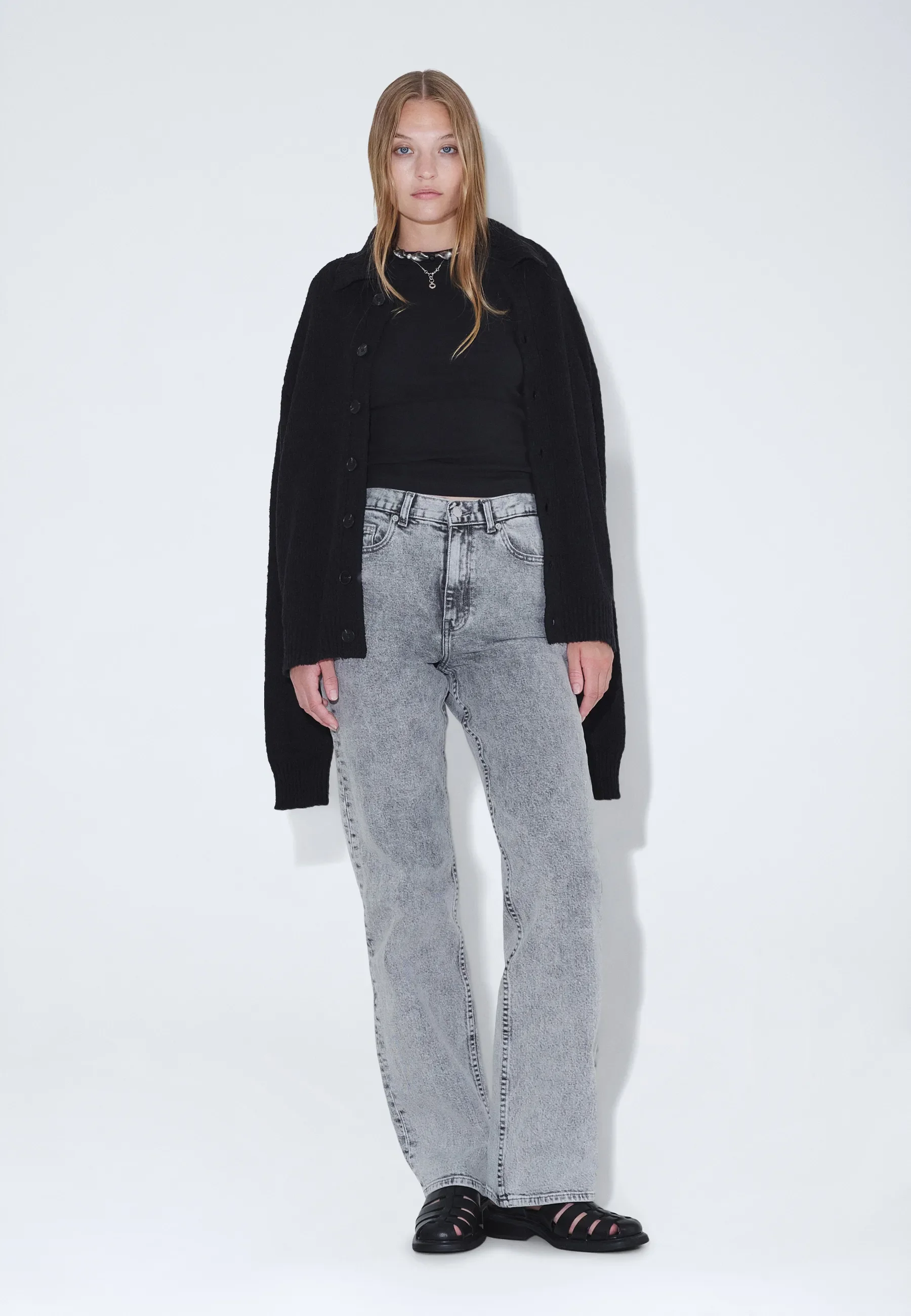 Echo High Straight - Tar Ash Grey - Image 2
