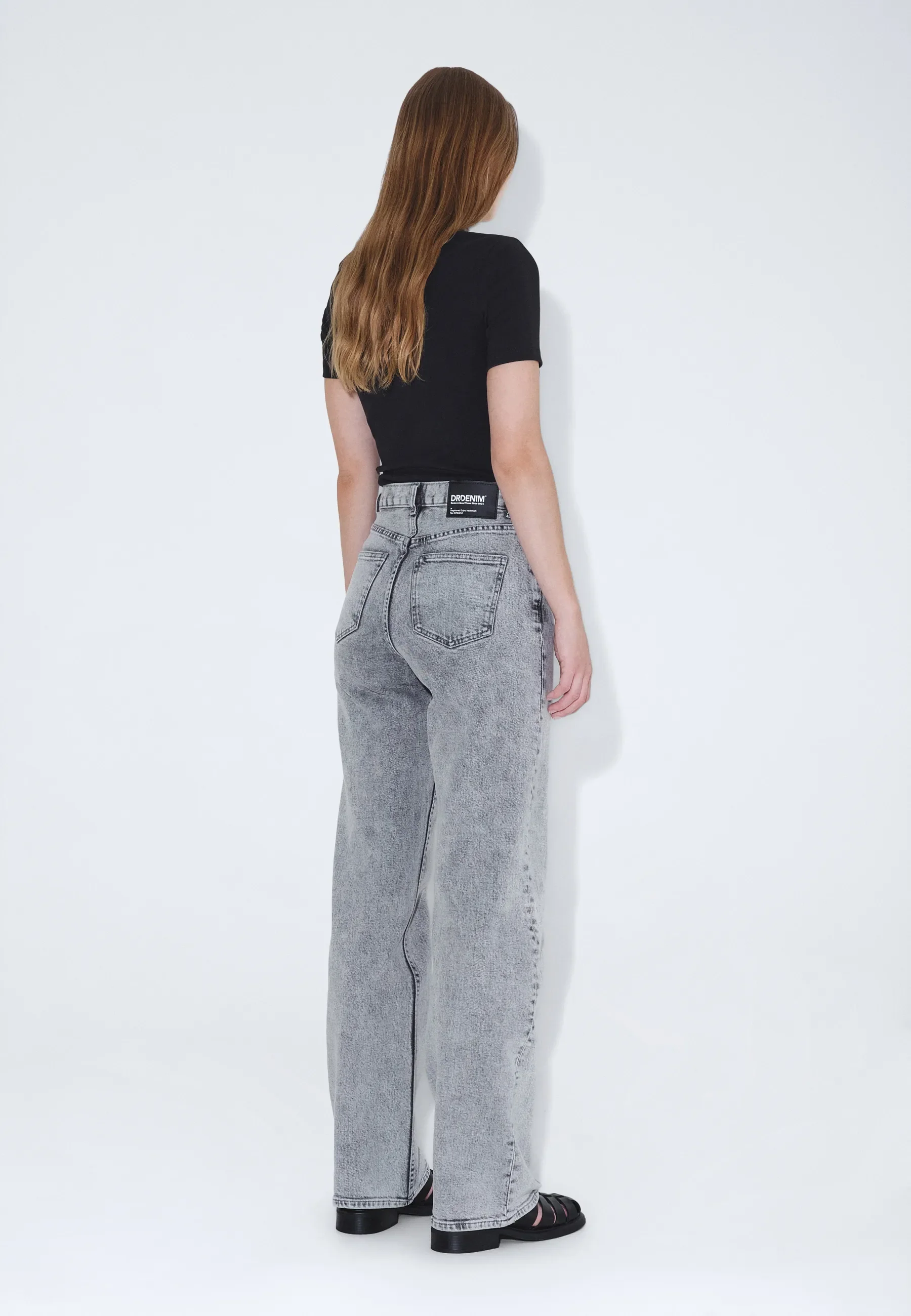Echo High Straight - Tar Ash Grey - Image 5