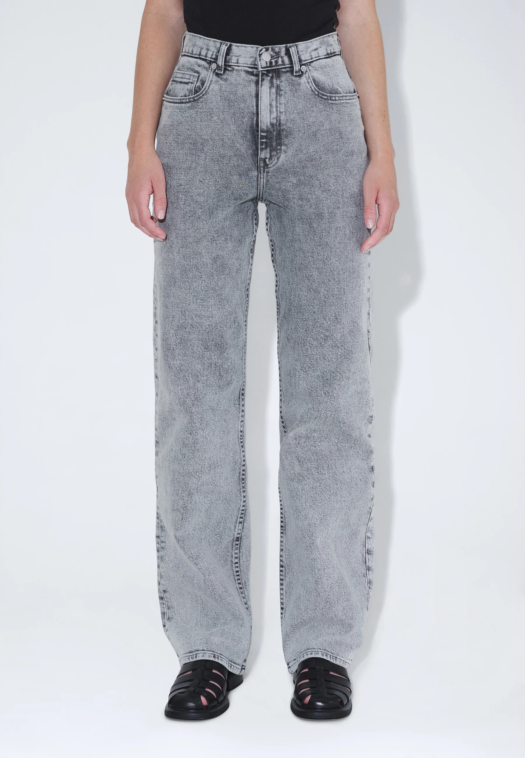 Echo High Straight - Tar Ash Grey - Image 6