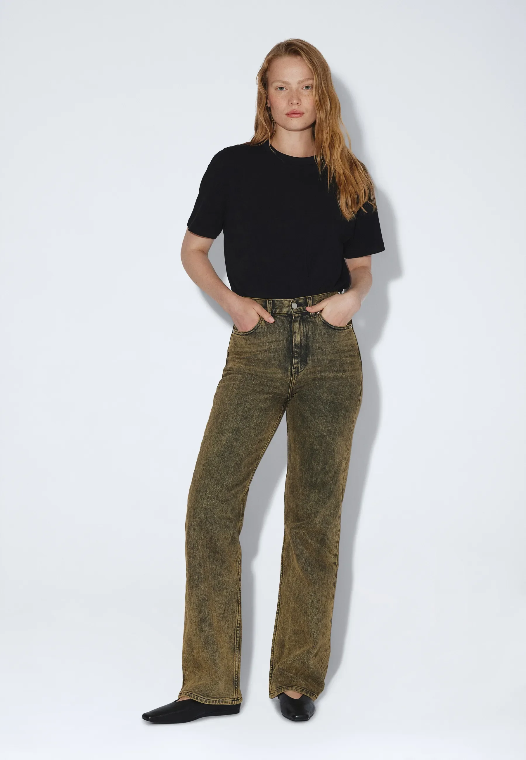 Echo High Straight - Tar Dark Yellow - Image 3