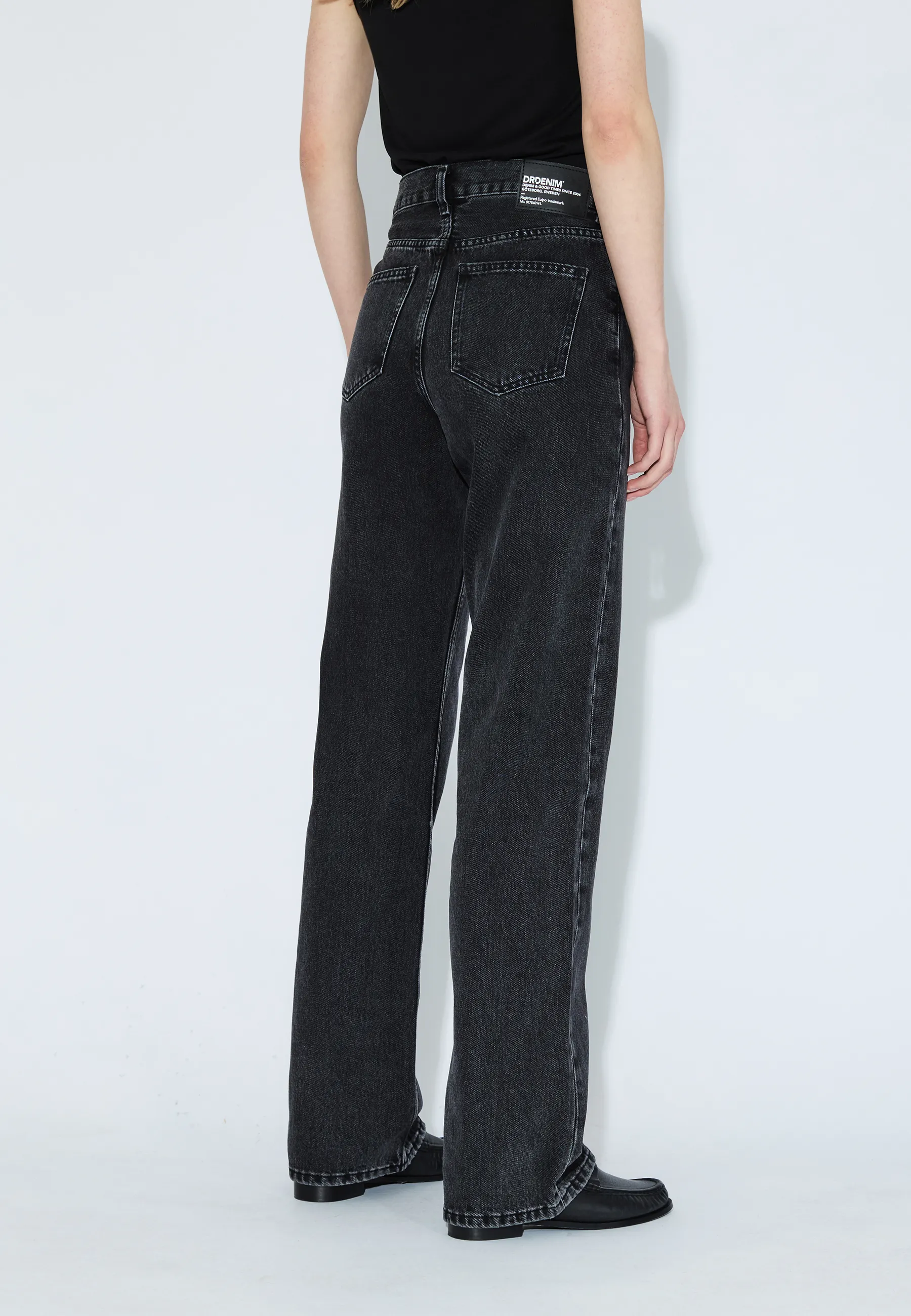 Echo High Straight - Retro black - Image 6