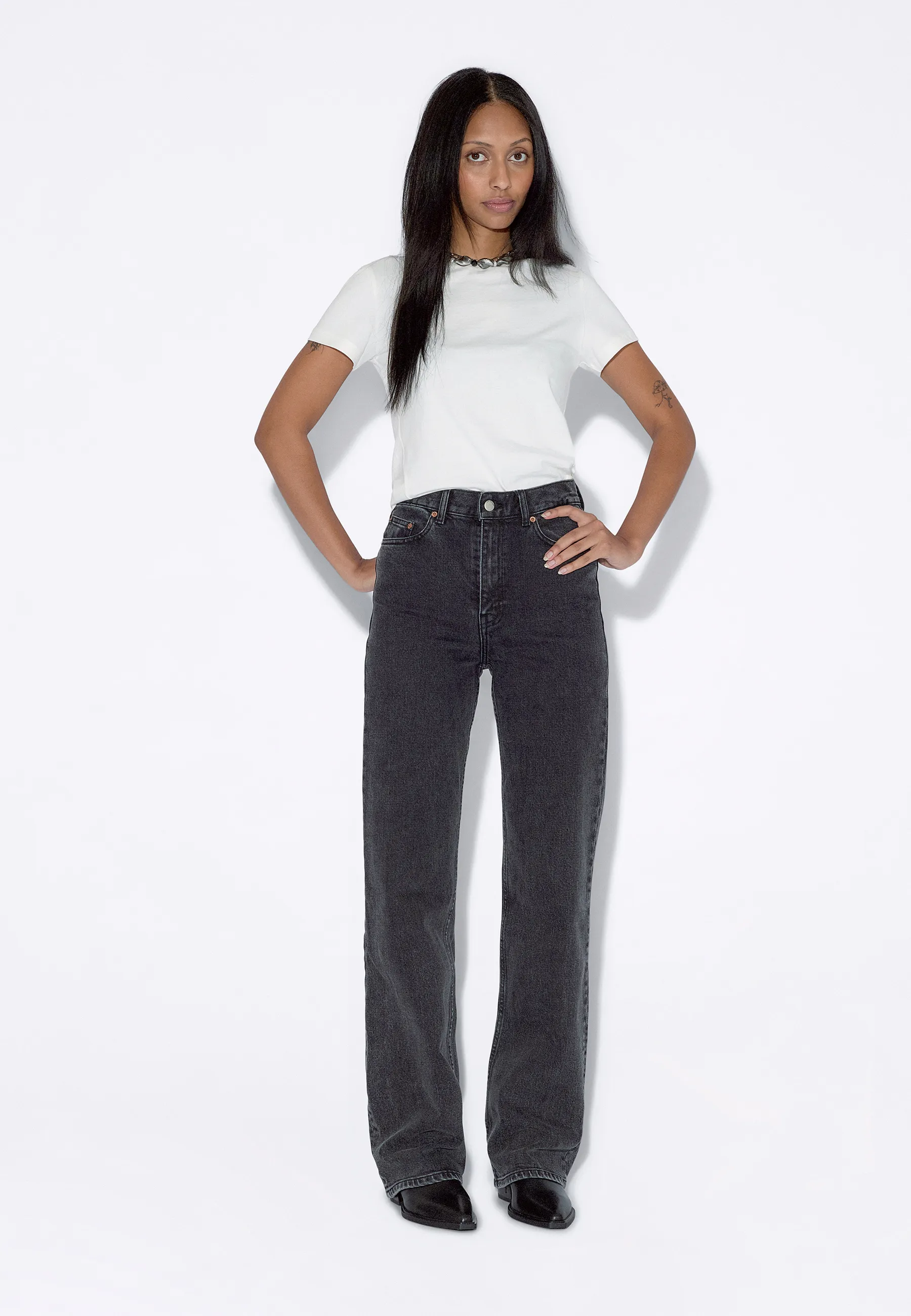 Echo High Straight - Tar Retro Black - Image 3