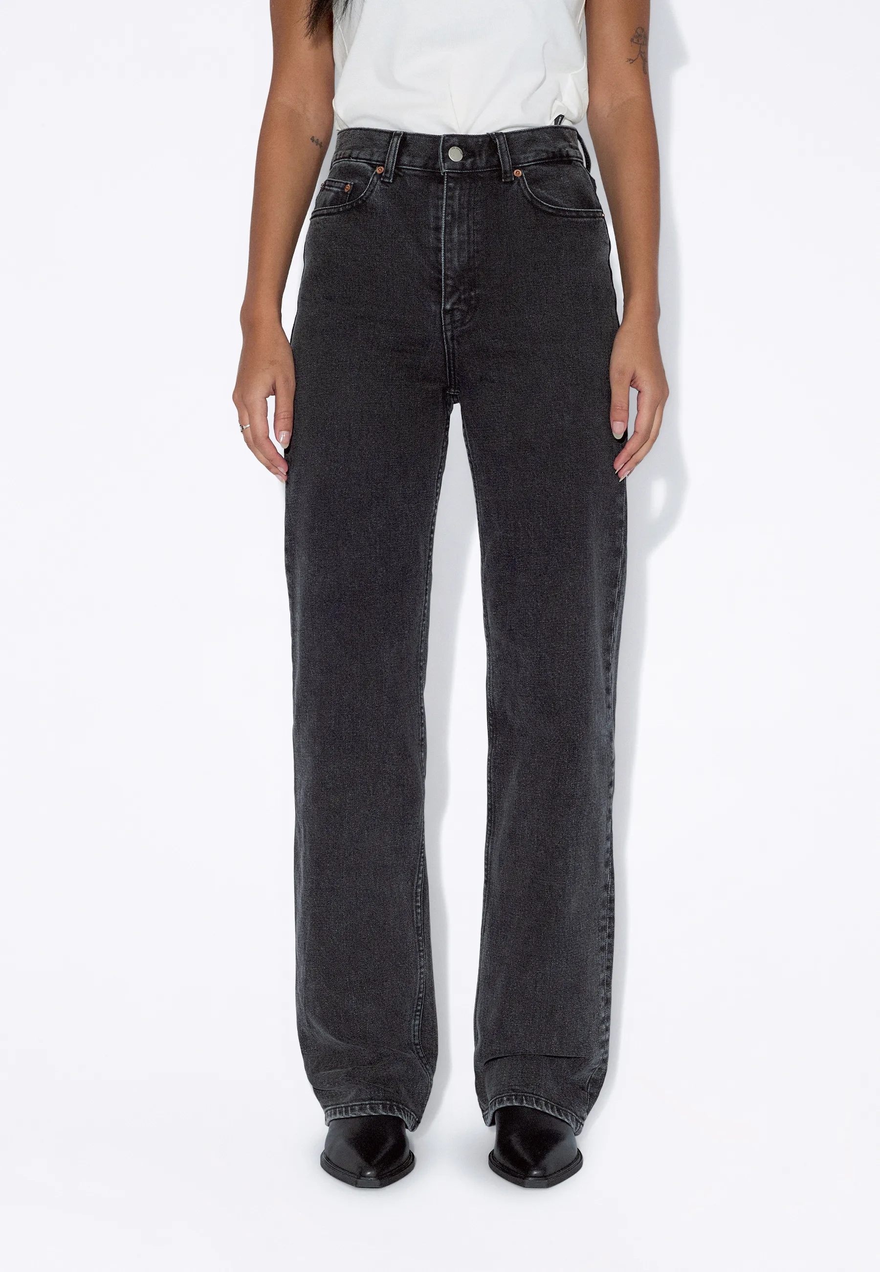 Echo High Straight - Tar Retro Black - Image 6