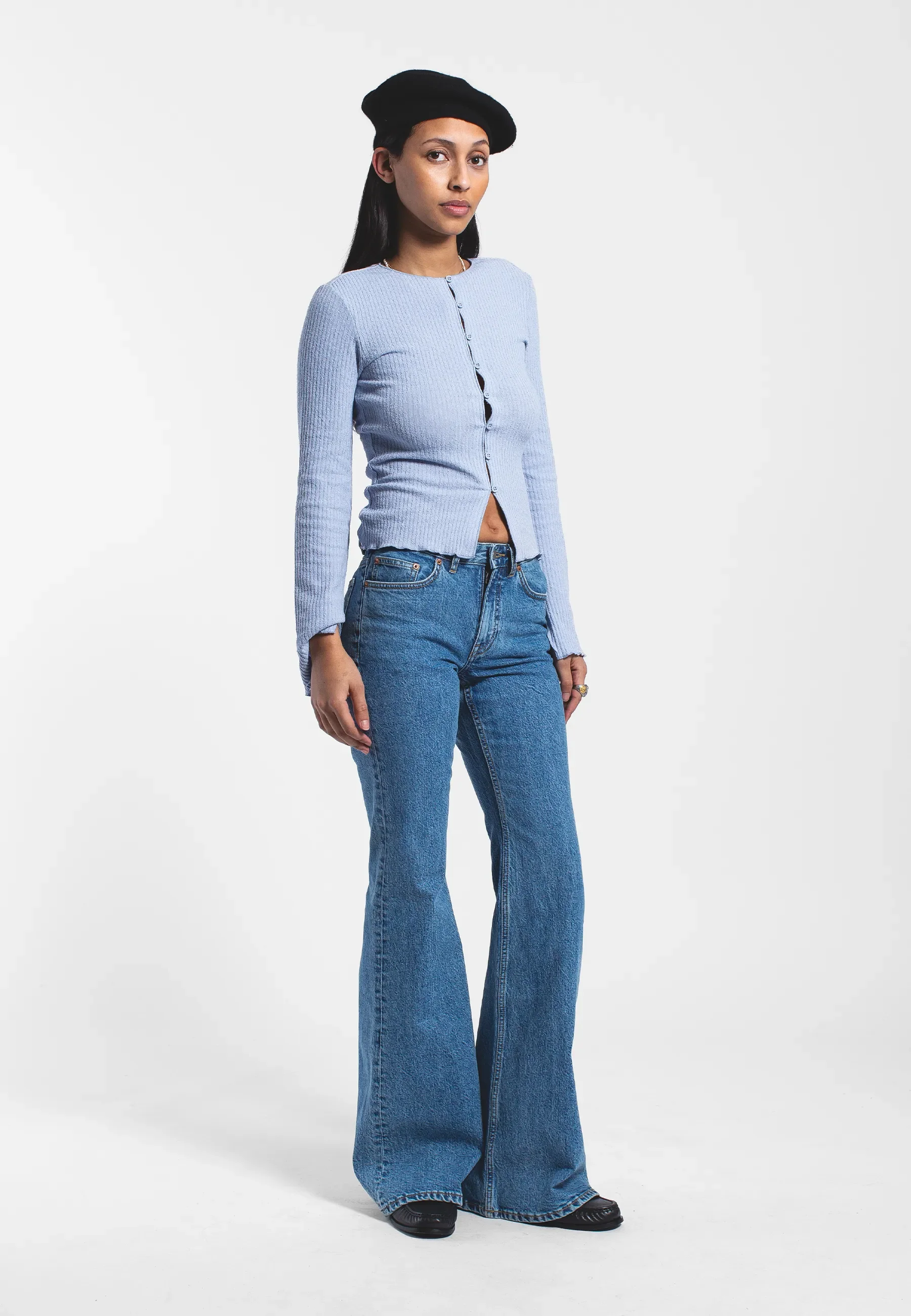 Elba Mid Bootcut - Bay Sky Retro - Image 2