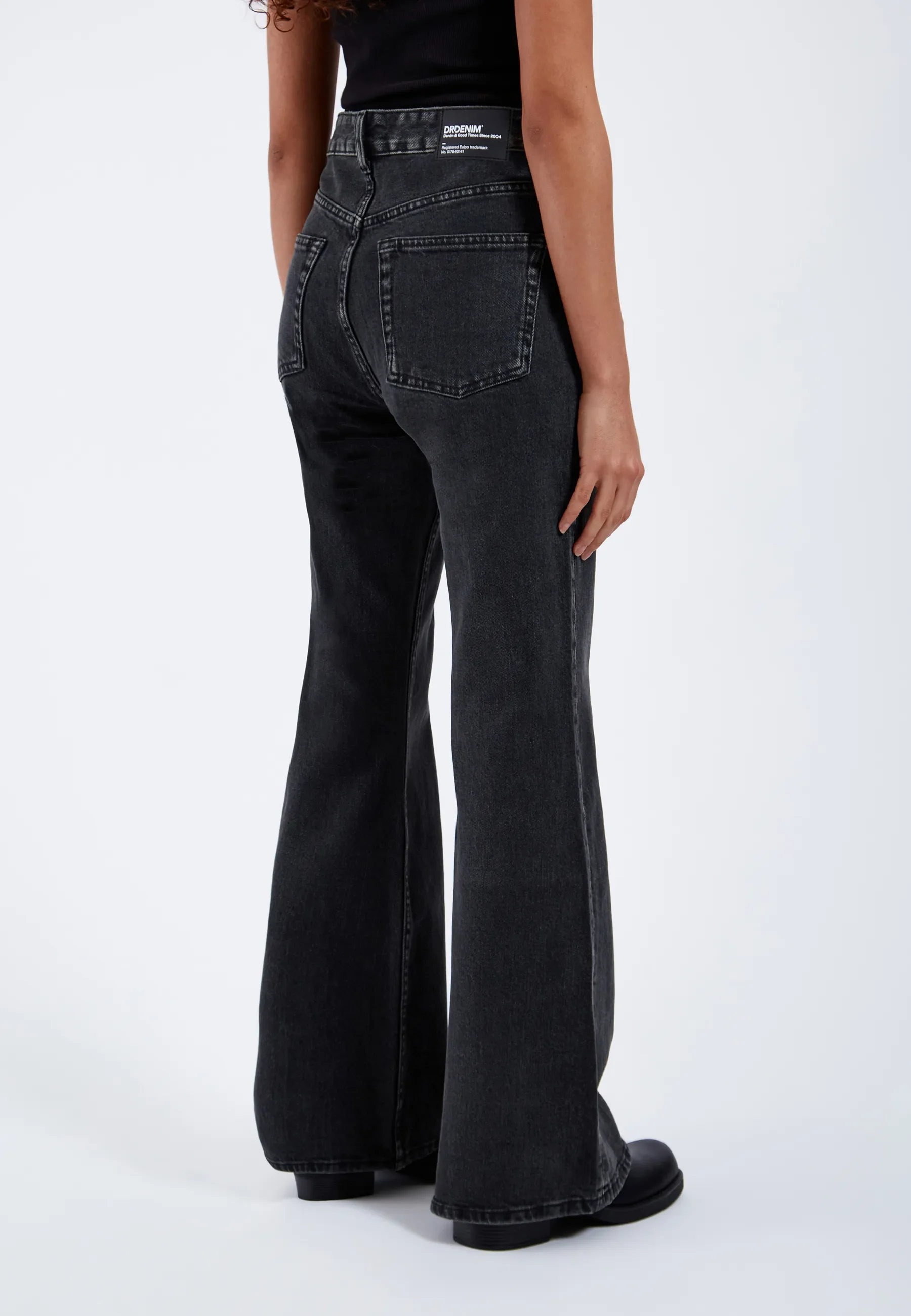 Elba Mid Bootcut - Tar Aged Black - Image 6