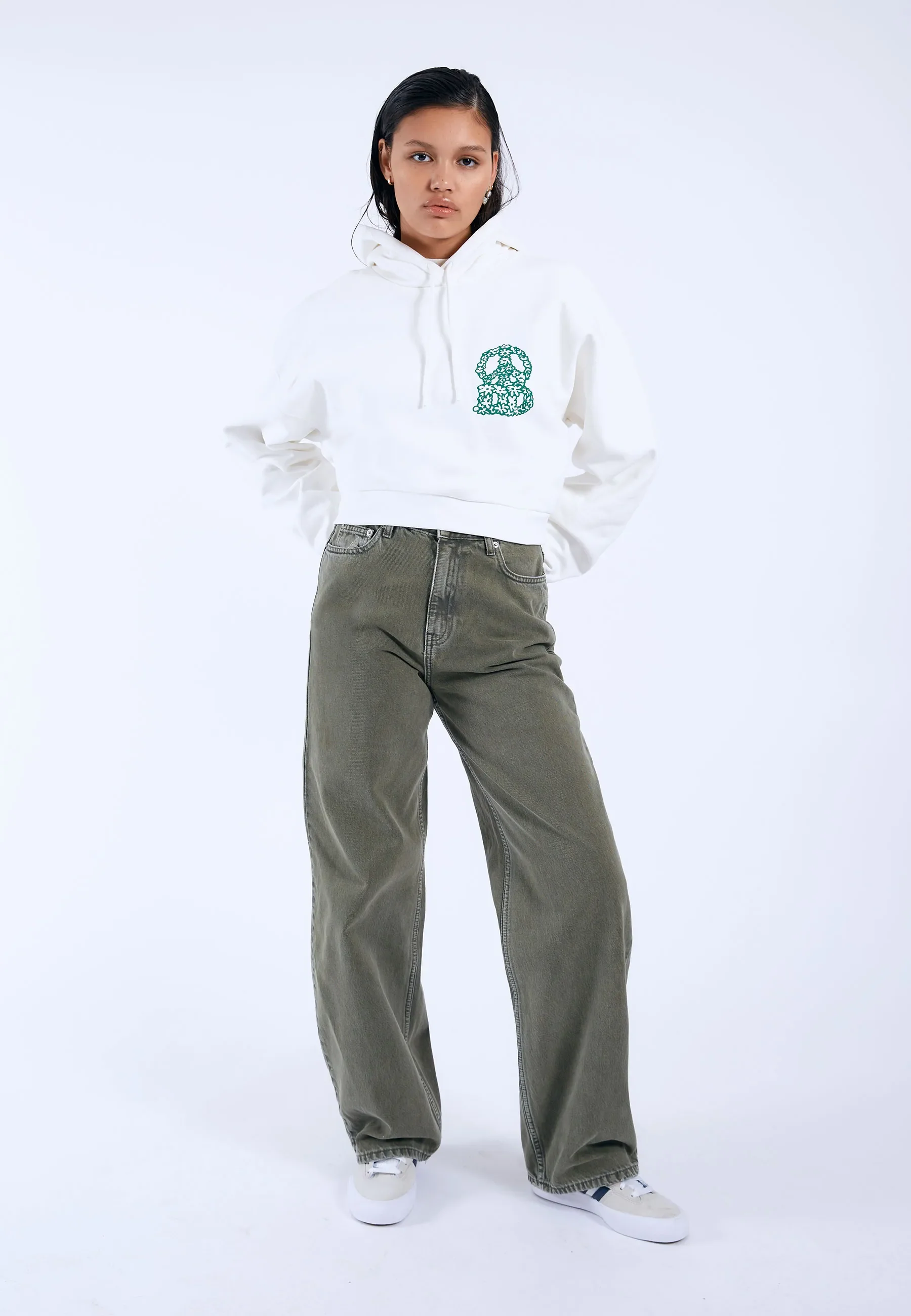 Ethel Hoodie - Off White Small DD Peace - Image 3