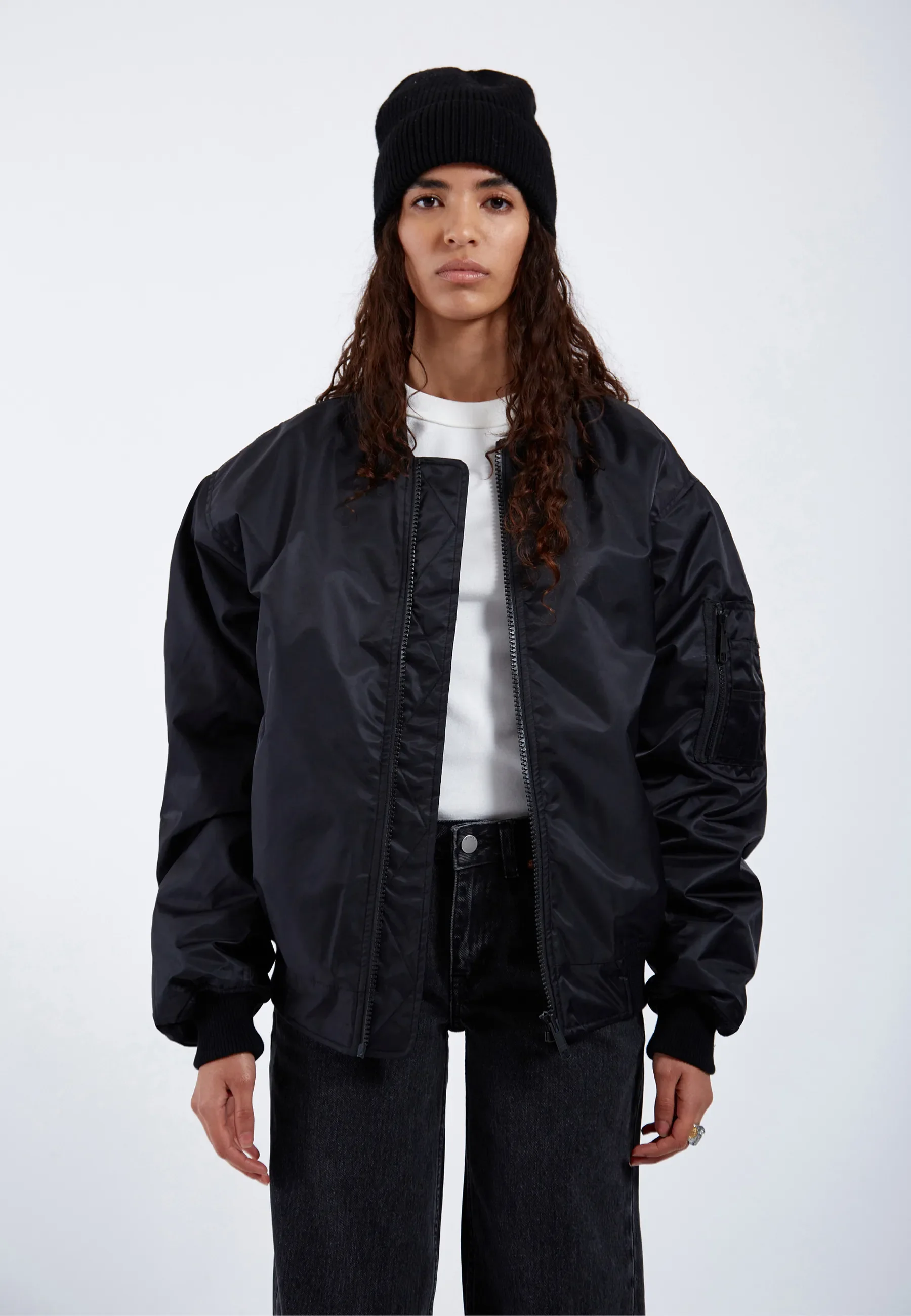 Jarvis Bomber Jacket - Black