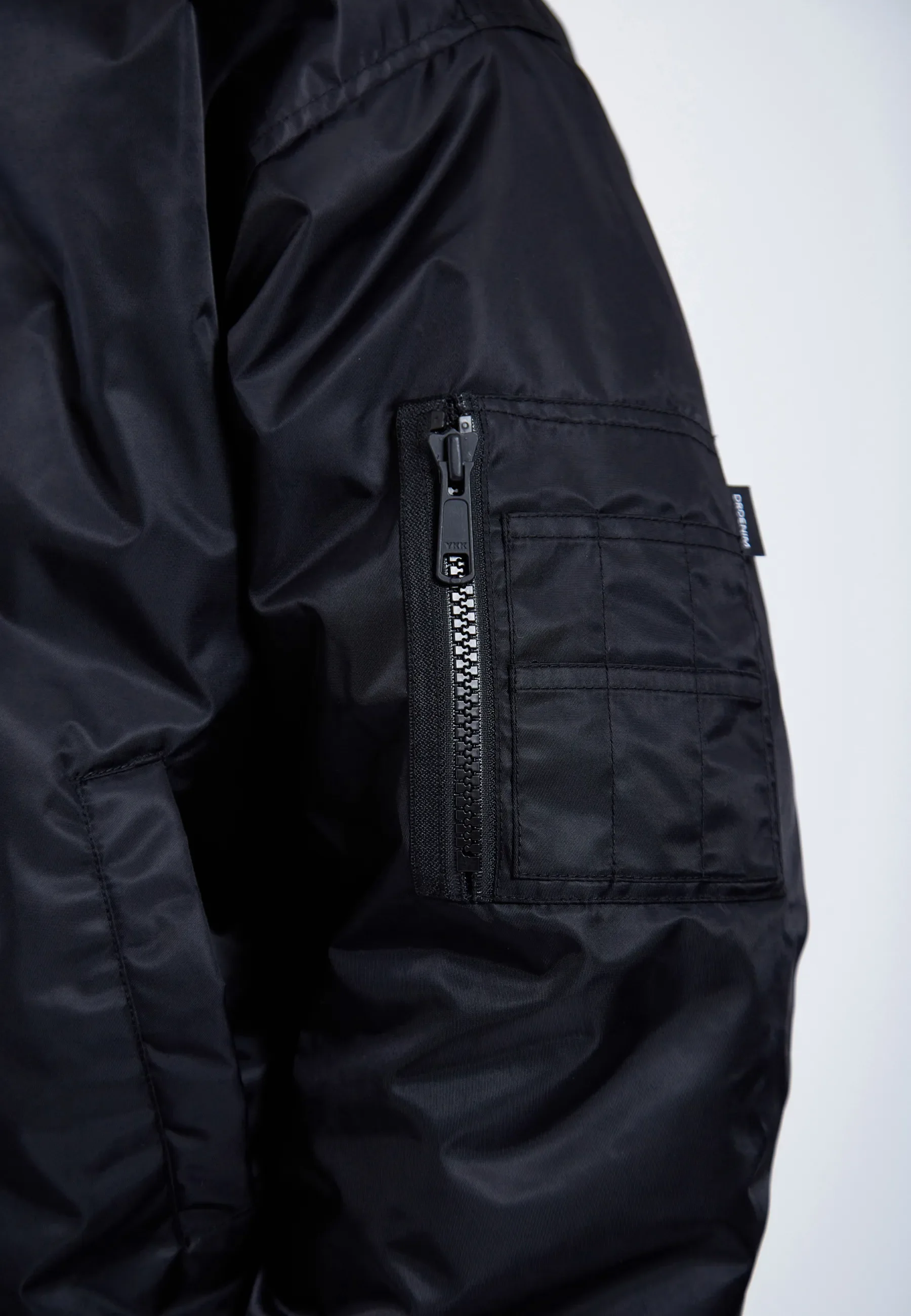 Jarvis Bomber Jacket - Black - Image 14