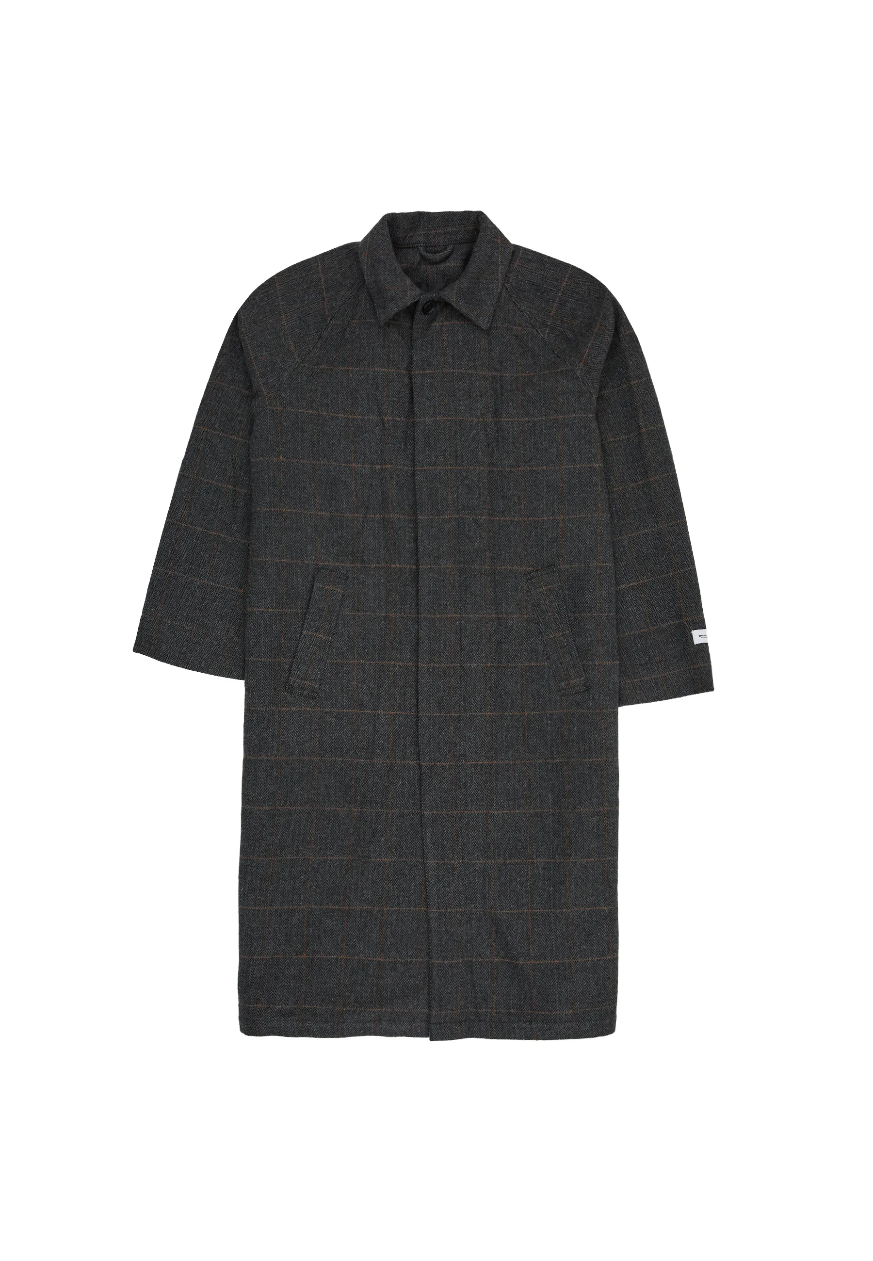 Jayden Coat - Grey Herringbone